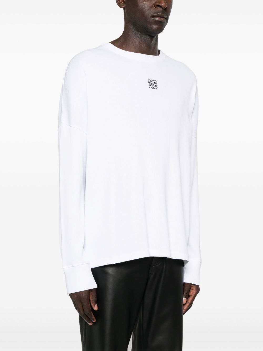 Loewe Men Anagram Cotton T-Shirt LOEWE