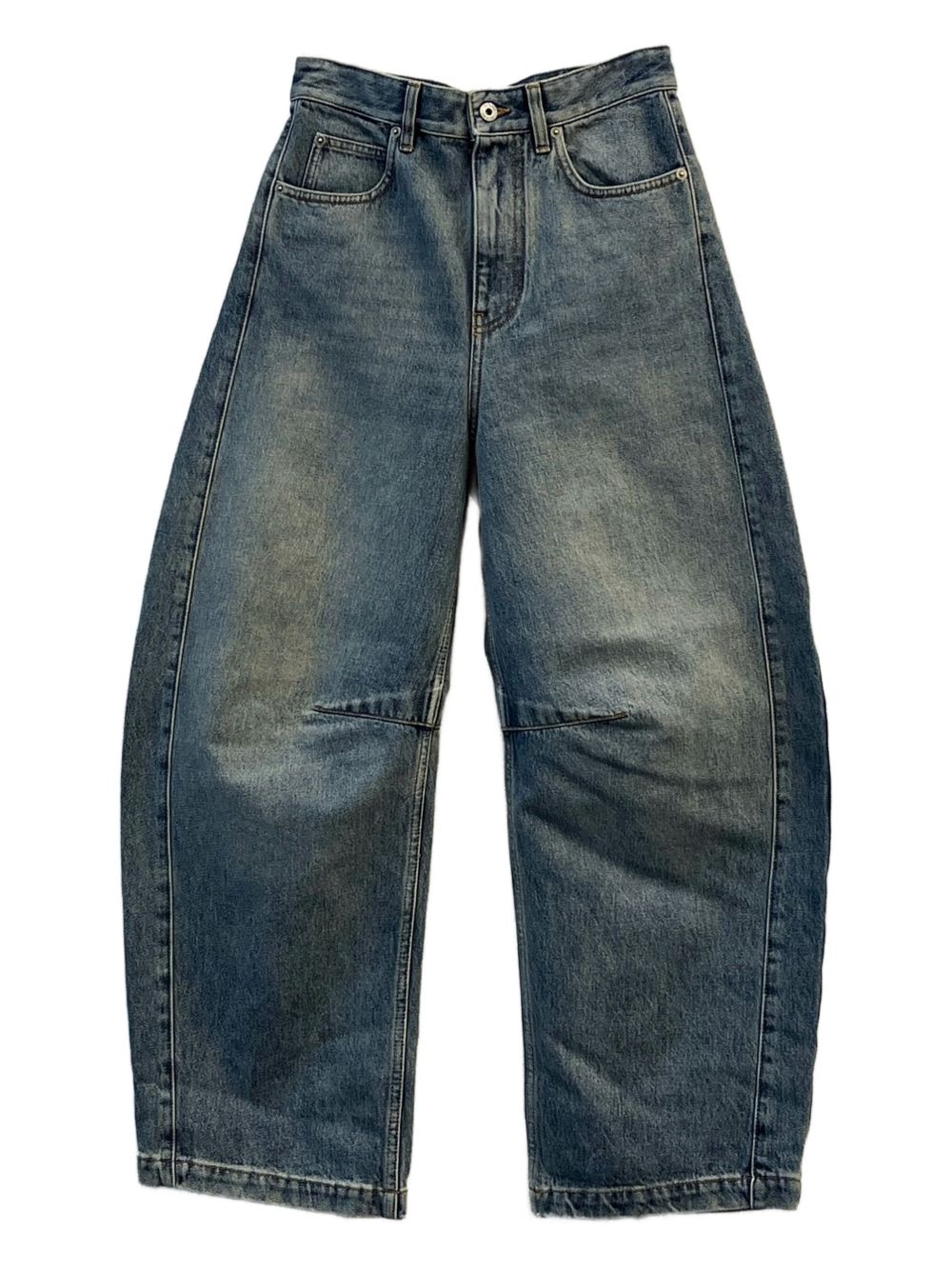 Loewe Women Barrel Fit Denim Jeans LOEWE