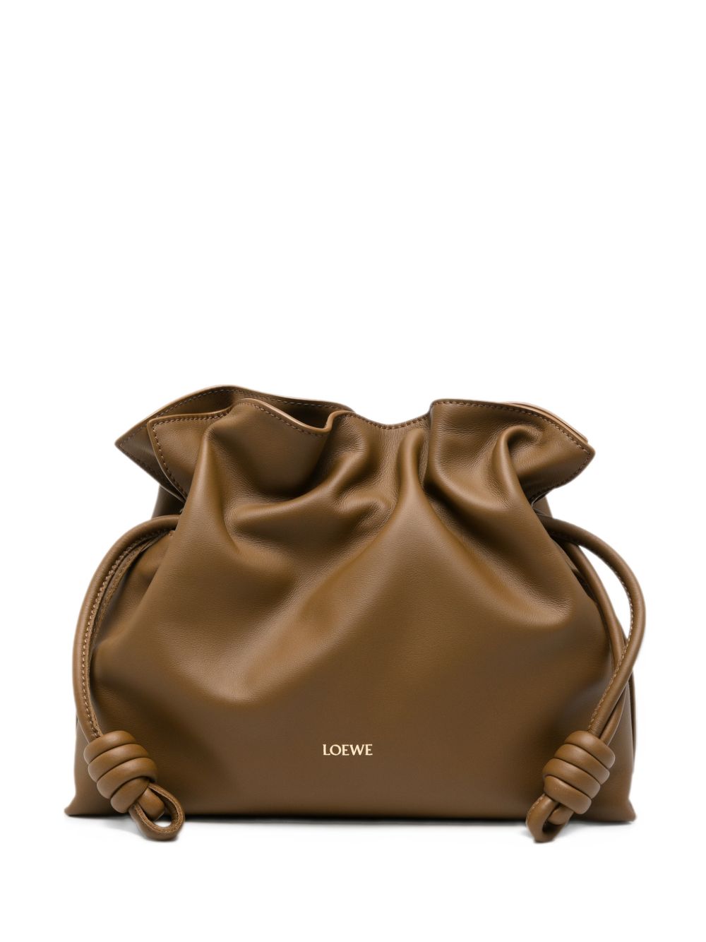 Loewe Women Flamenco Medium Leather Clutch LOEWE