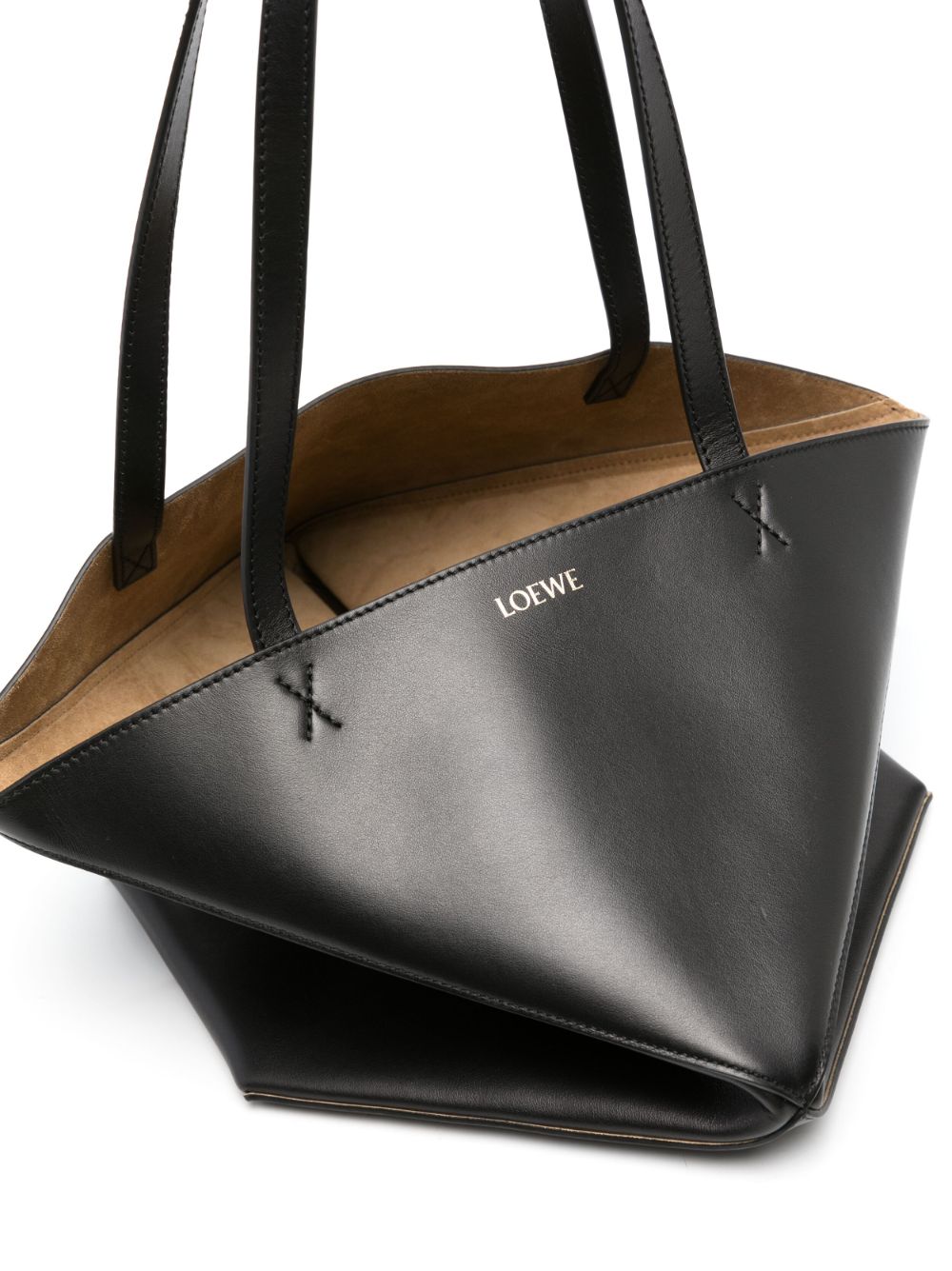 Loewe Women Puzzle Fold Medium Leather Tote LOEWE