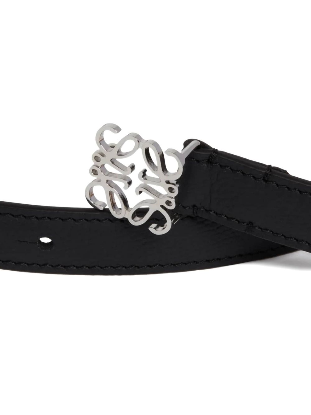 Loewe Women Anagram Leather Belt LOEWE