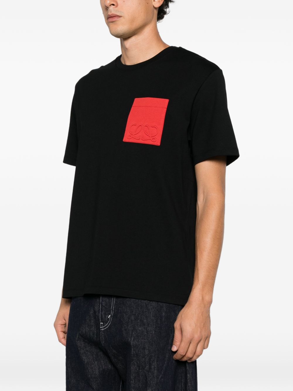 Loewe Men Logo Cotton T-Shirt LOEWE