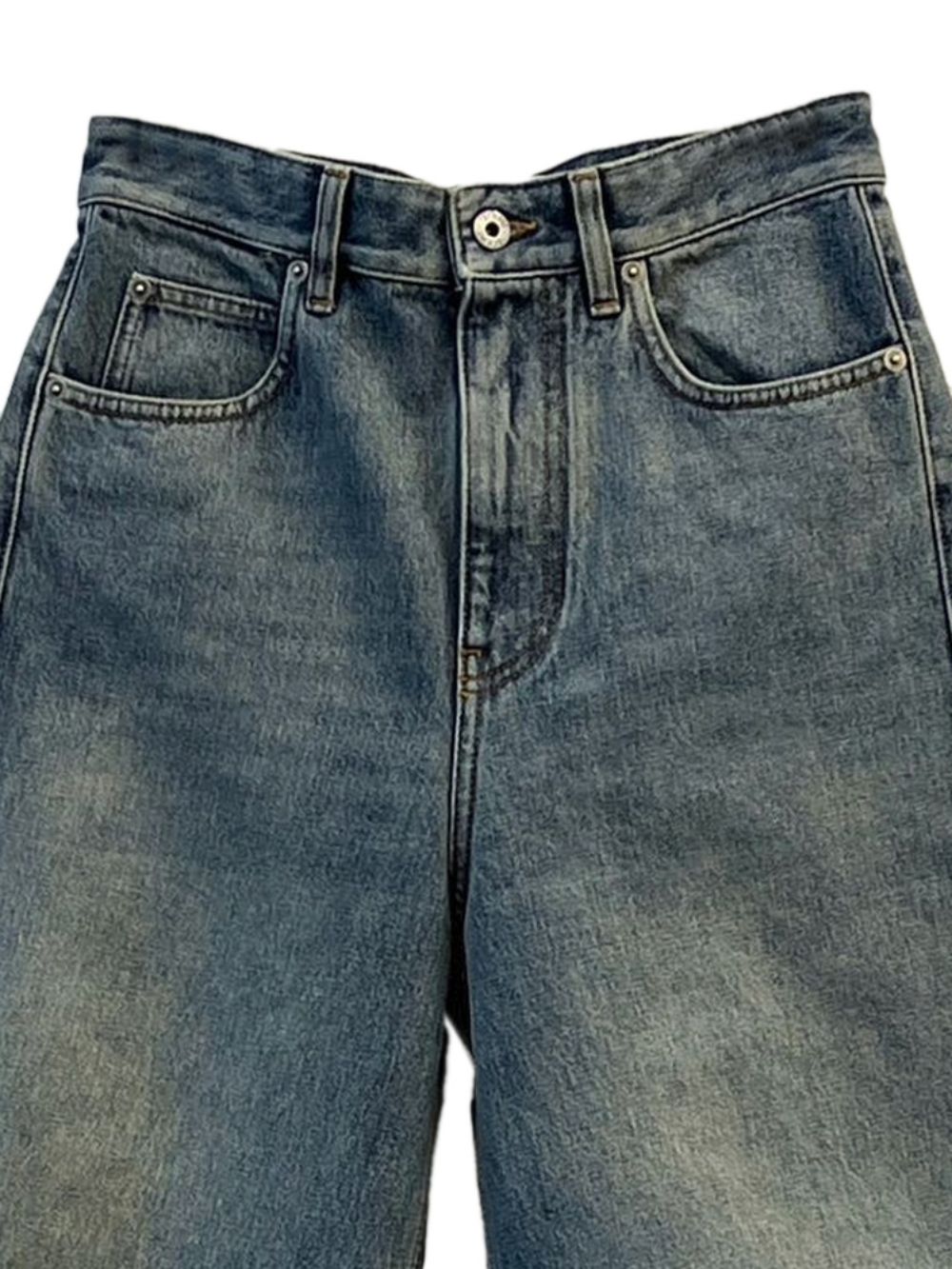 Loewe Women Barrel Fit Denim Jeans LOEWE