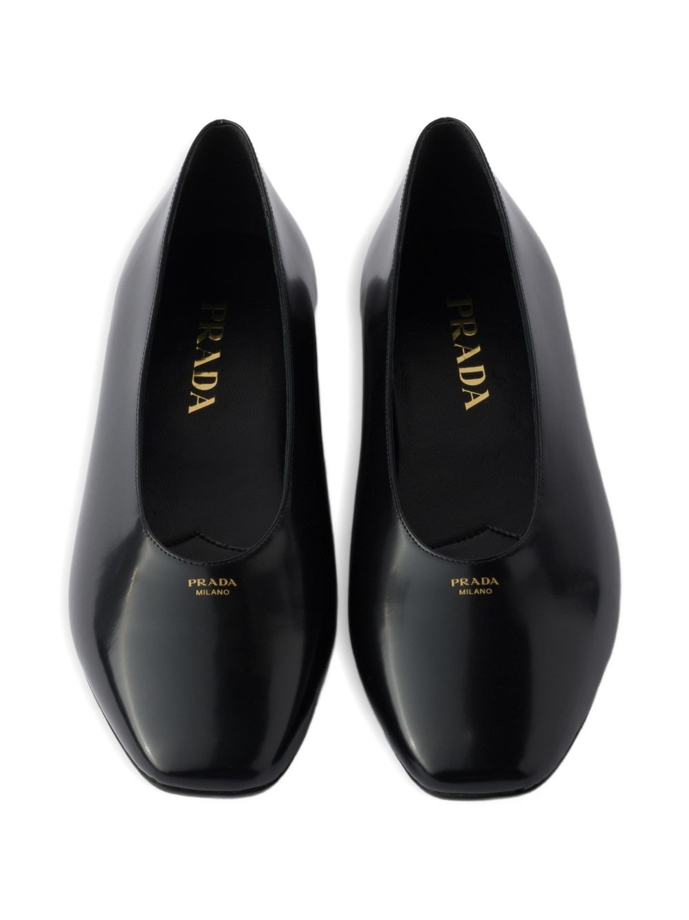 Prada Women Leather Ballet Flats PRADA