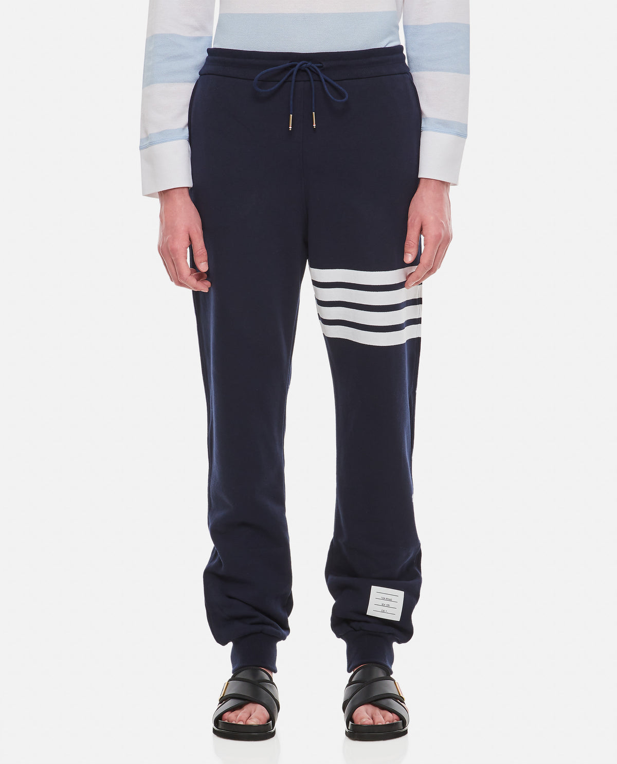 Thom Browne Men Classic Loopback 4-Bar Sweatpants THOM BROWNE