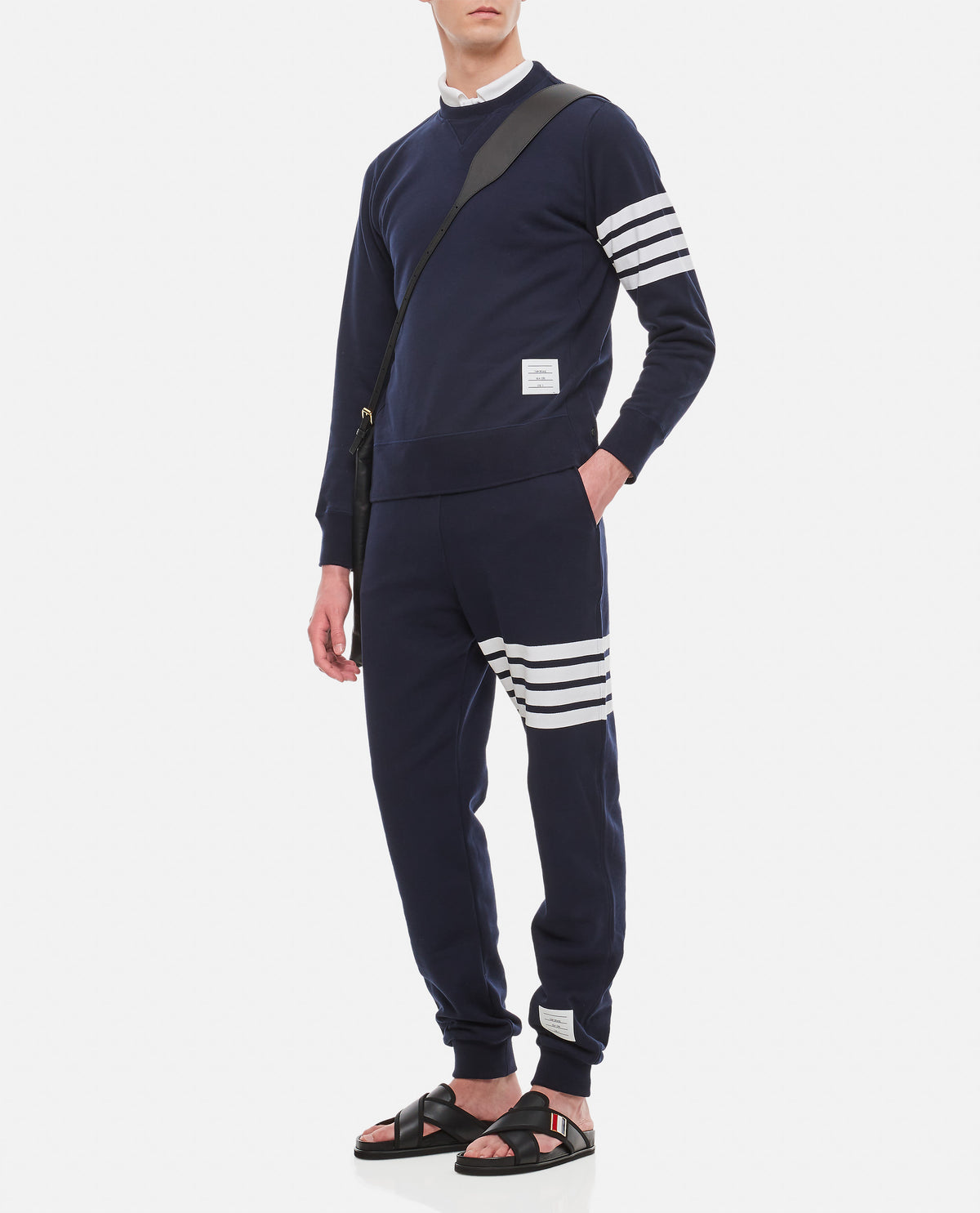 Thom Browne Men Classic Loopback 4-Bar Sweatpants THOM BROWNE