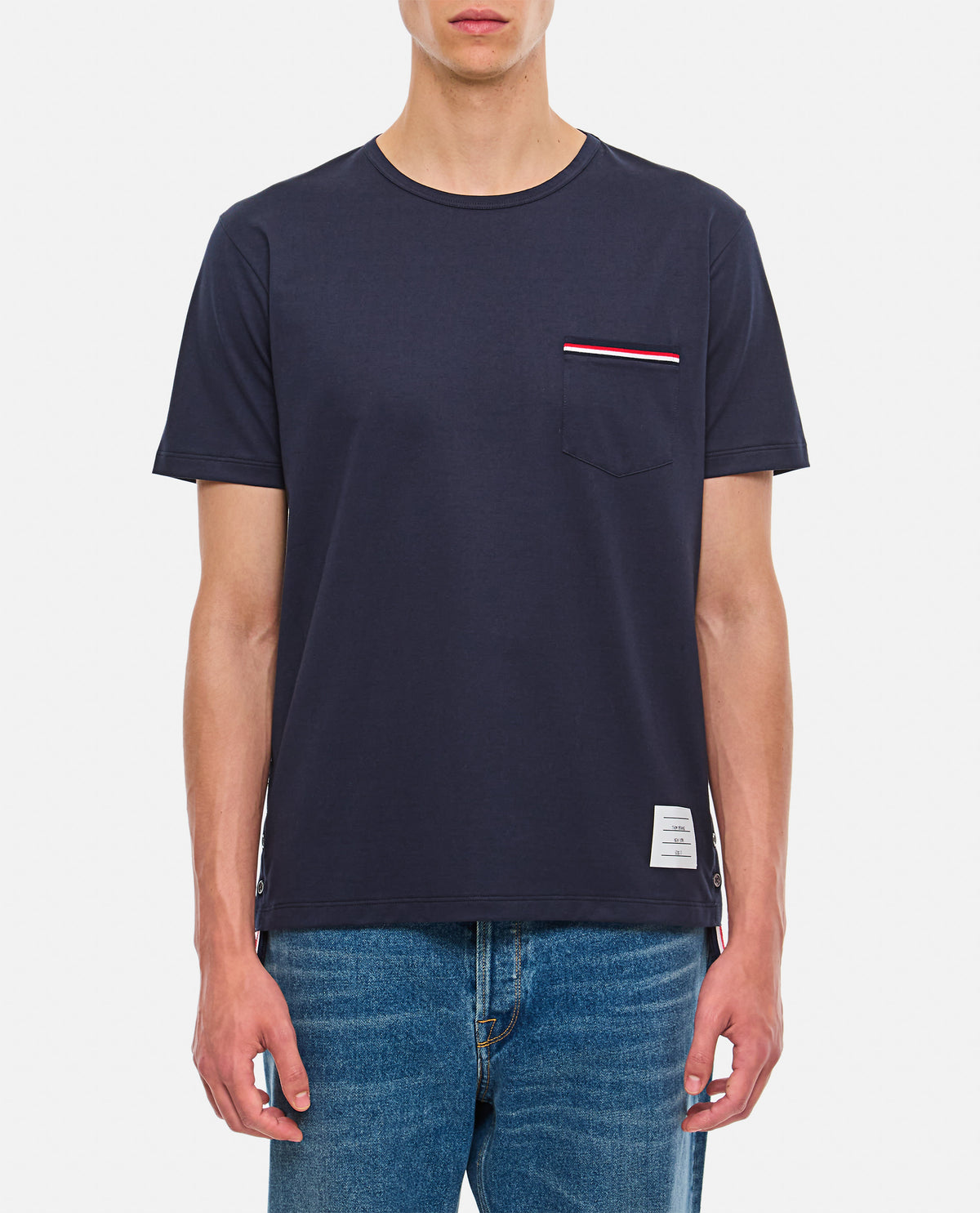 Thom Browne Men Ss  Pocket T-Shirt THOM BROWNE