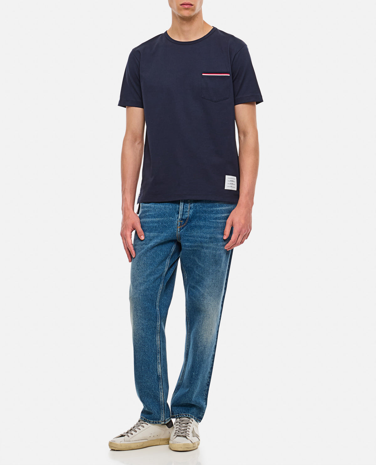 Thom Browne Men Ss  Pocket T-Shirt THOM BROWNE