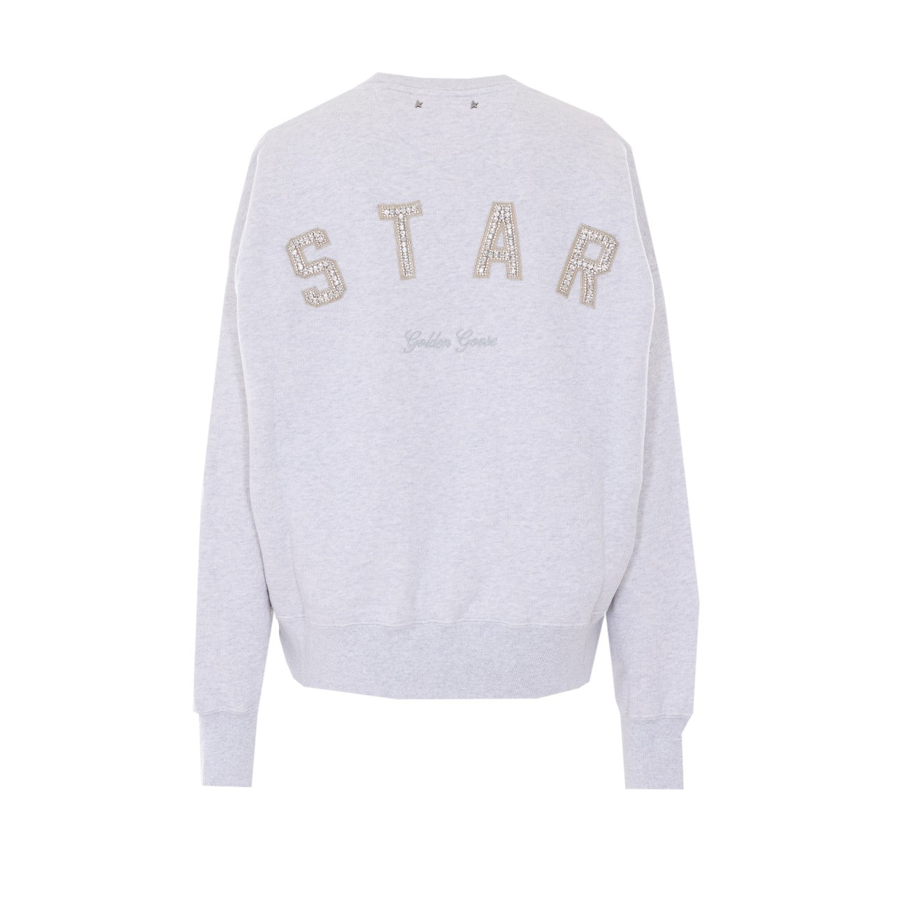 Golden Goose Women Star Oversize Sweatshirt With Crystals GOLDEN GOOSE