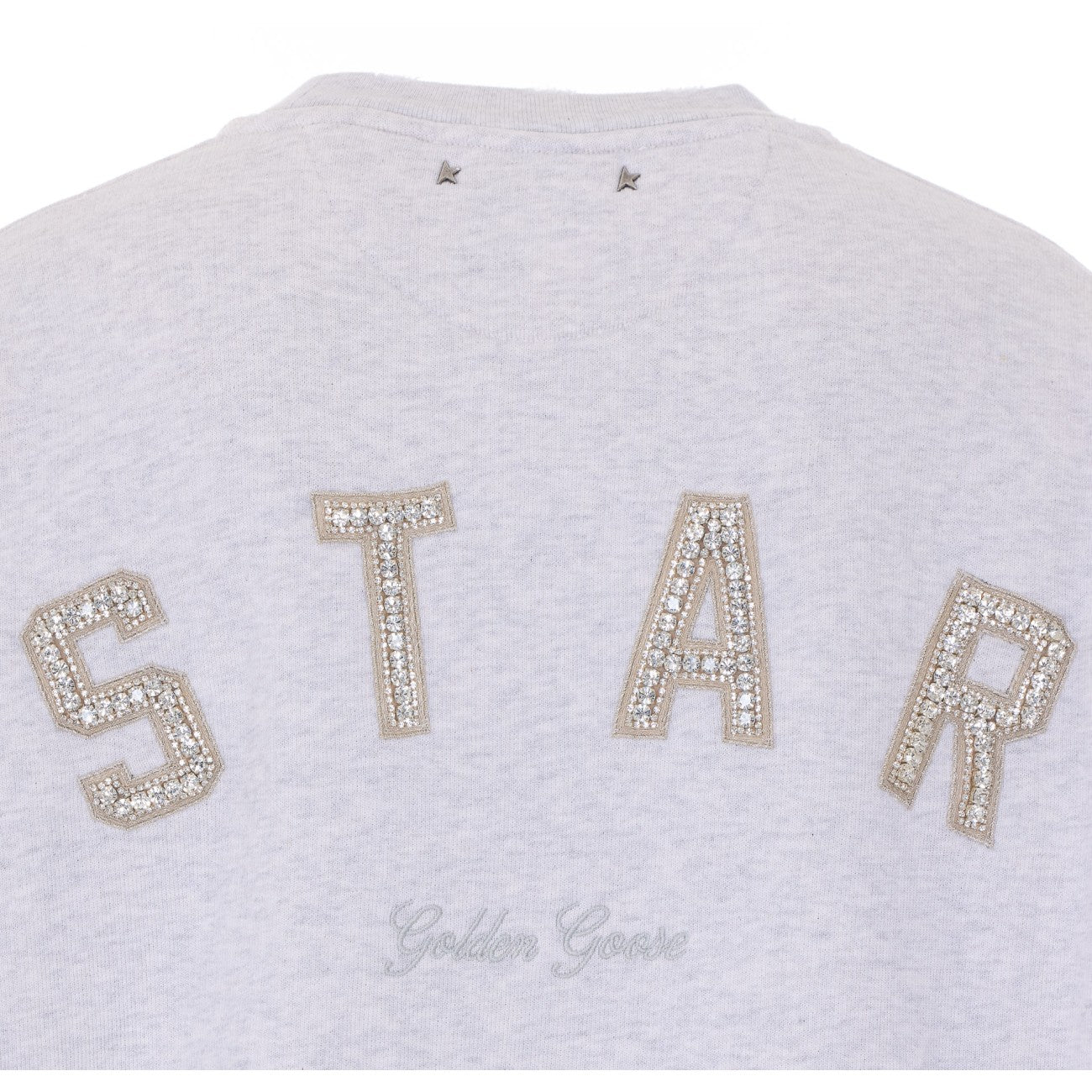 Golden Goose Women Star Oversize Sweatshirt With Crystals GOLDEN GOOSE