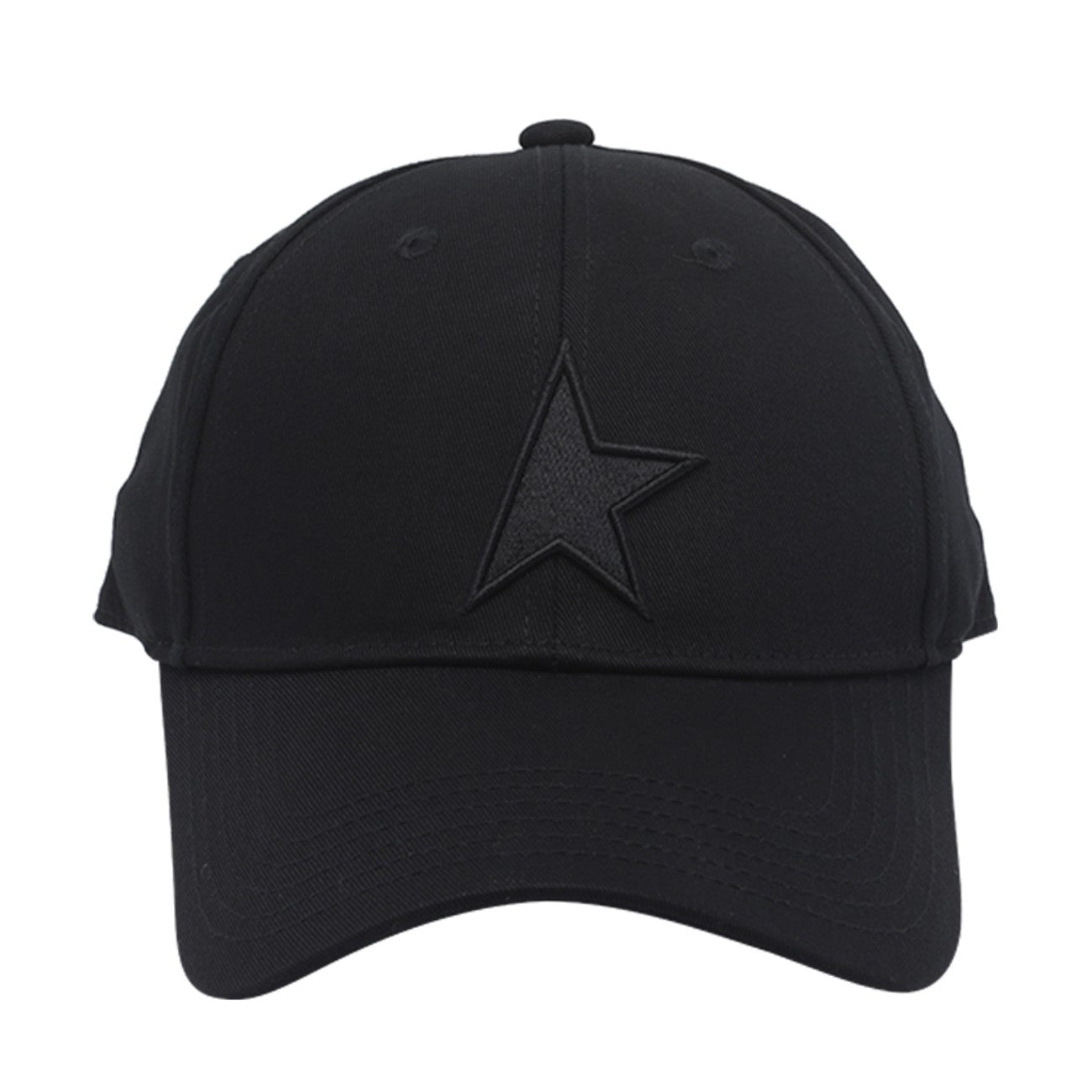 Golden Goose Men Star Patch Logo Baseball Cap GOLDEN GOOSE