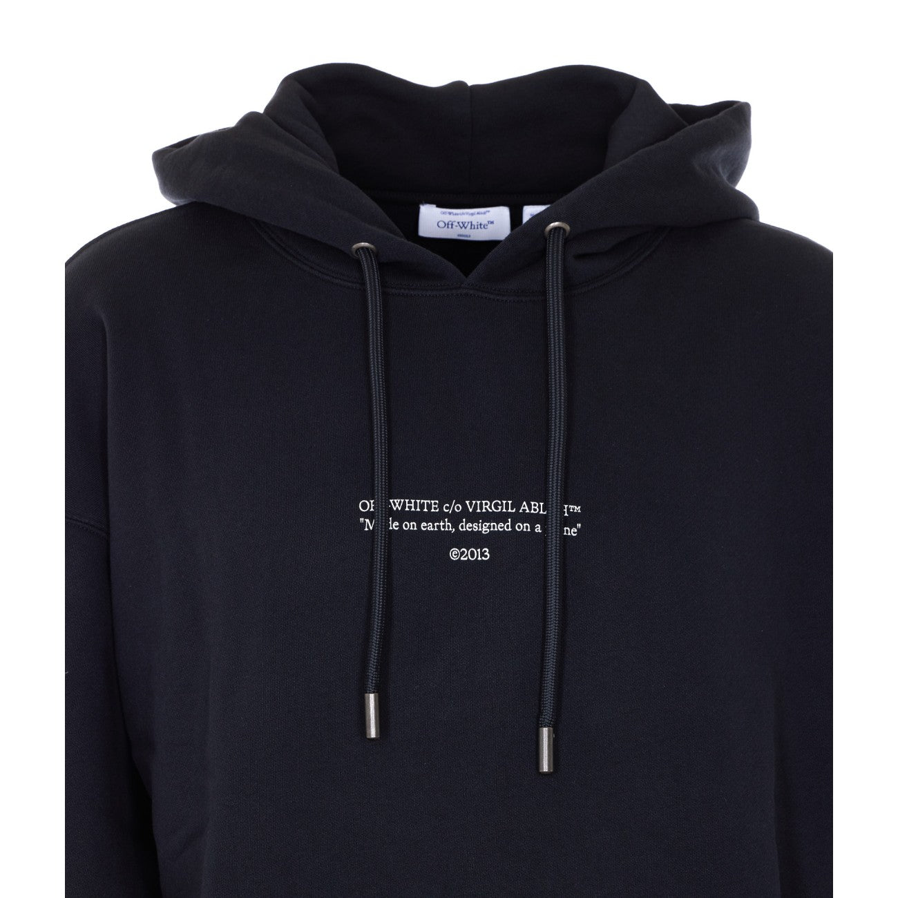 Off White Men Statement Skate Hoodie OFF-WHITE