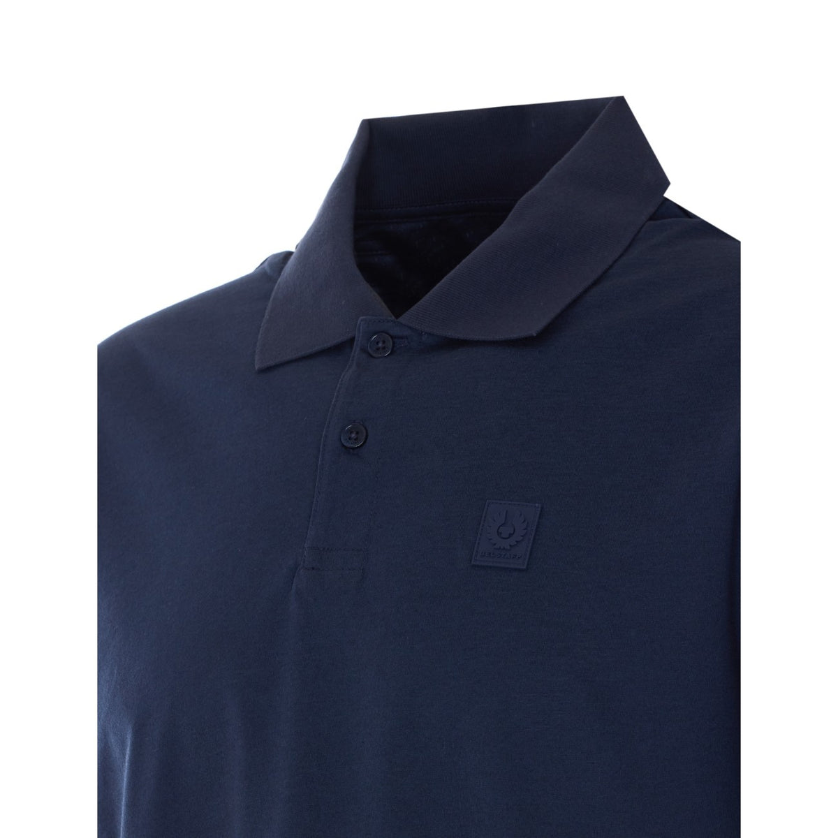 Belstaff Men Steel Logo Polo BELSTAFF