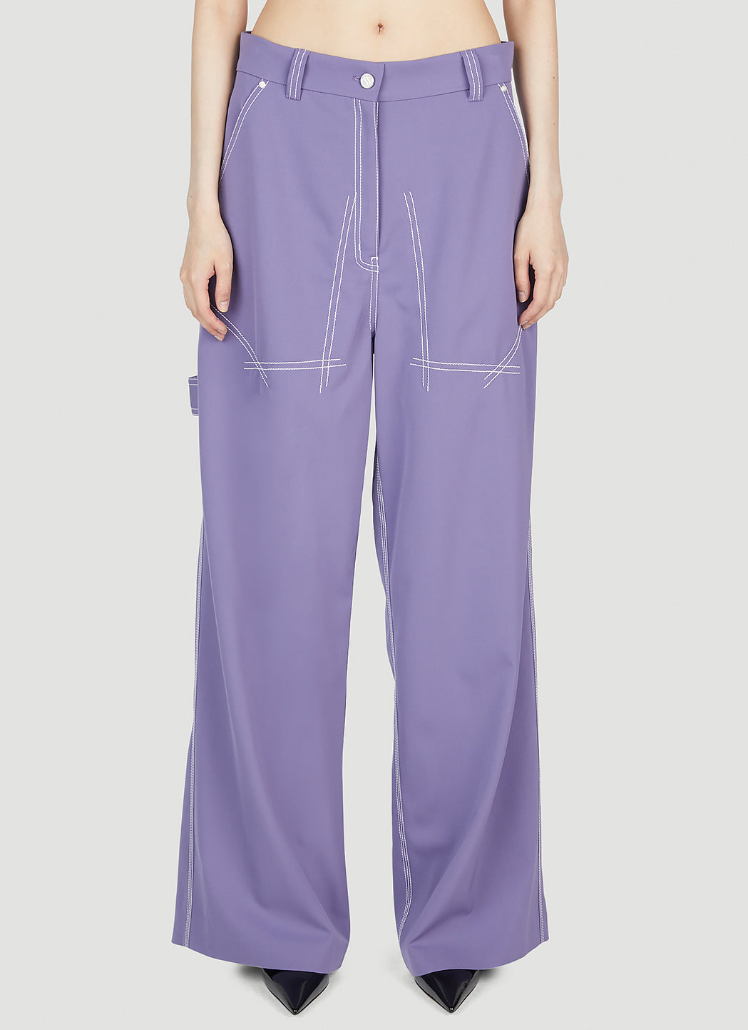 Stella Mccartney Women Wide Leg Pants STELLA MCCARTNEY