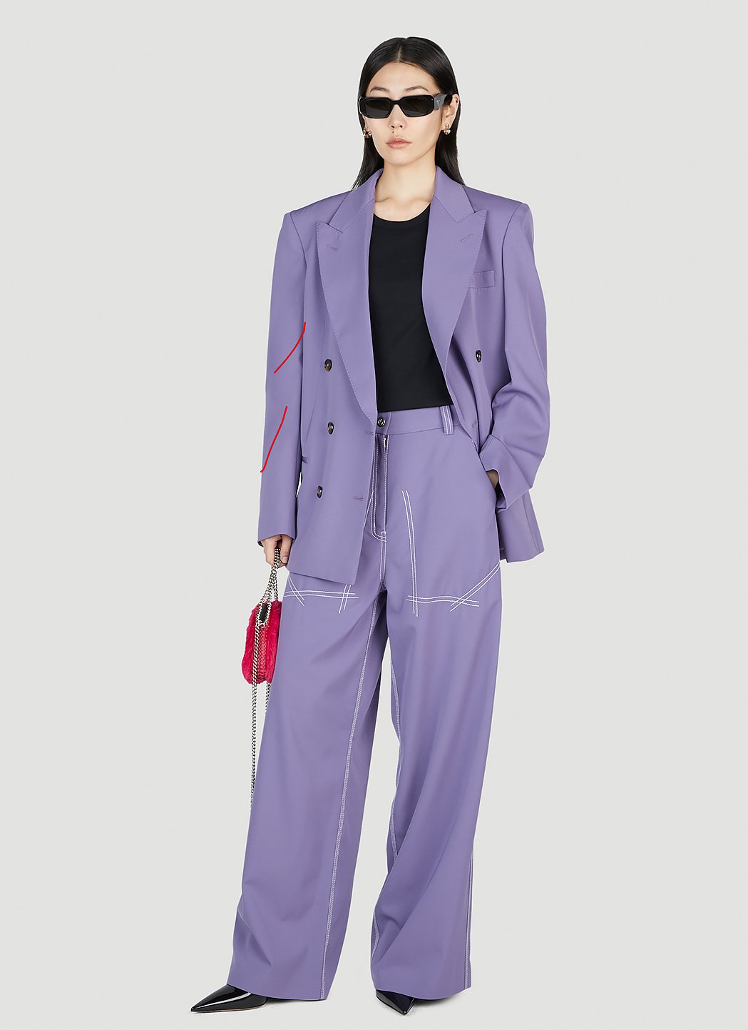 Stella Mccartney Women Wide Leg Pants STELLA MCCARTNEY