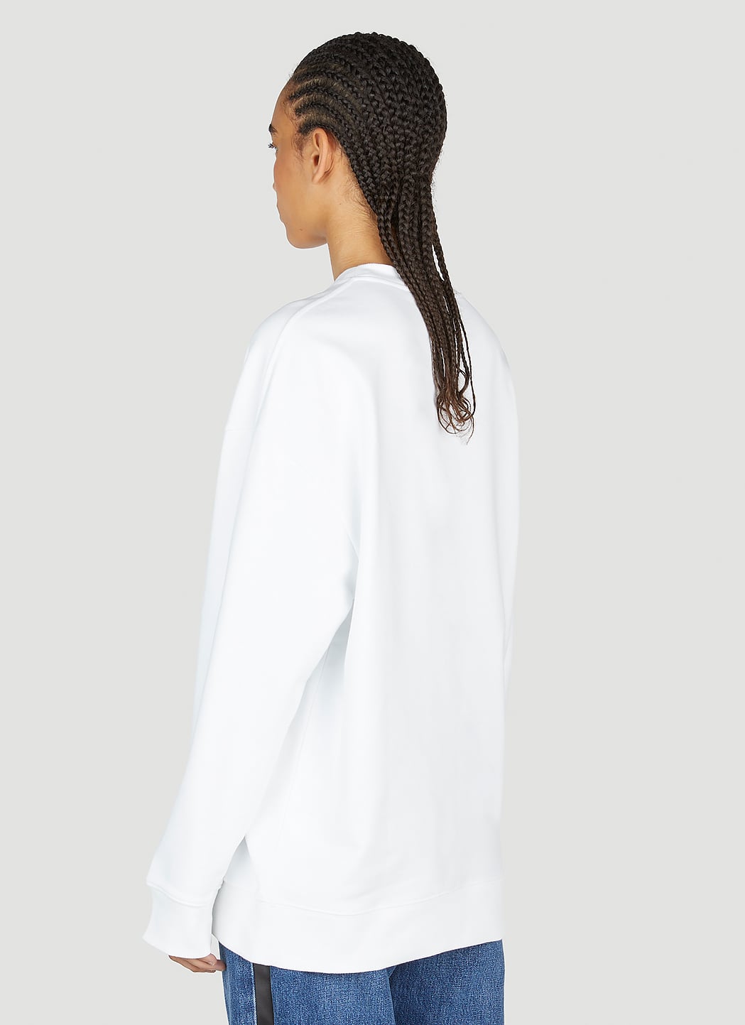 Stella Mccartney Women Hotfix Rhinestone Logo Sweatshirt STELLA MCCARTNEY