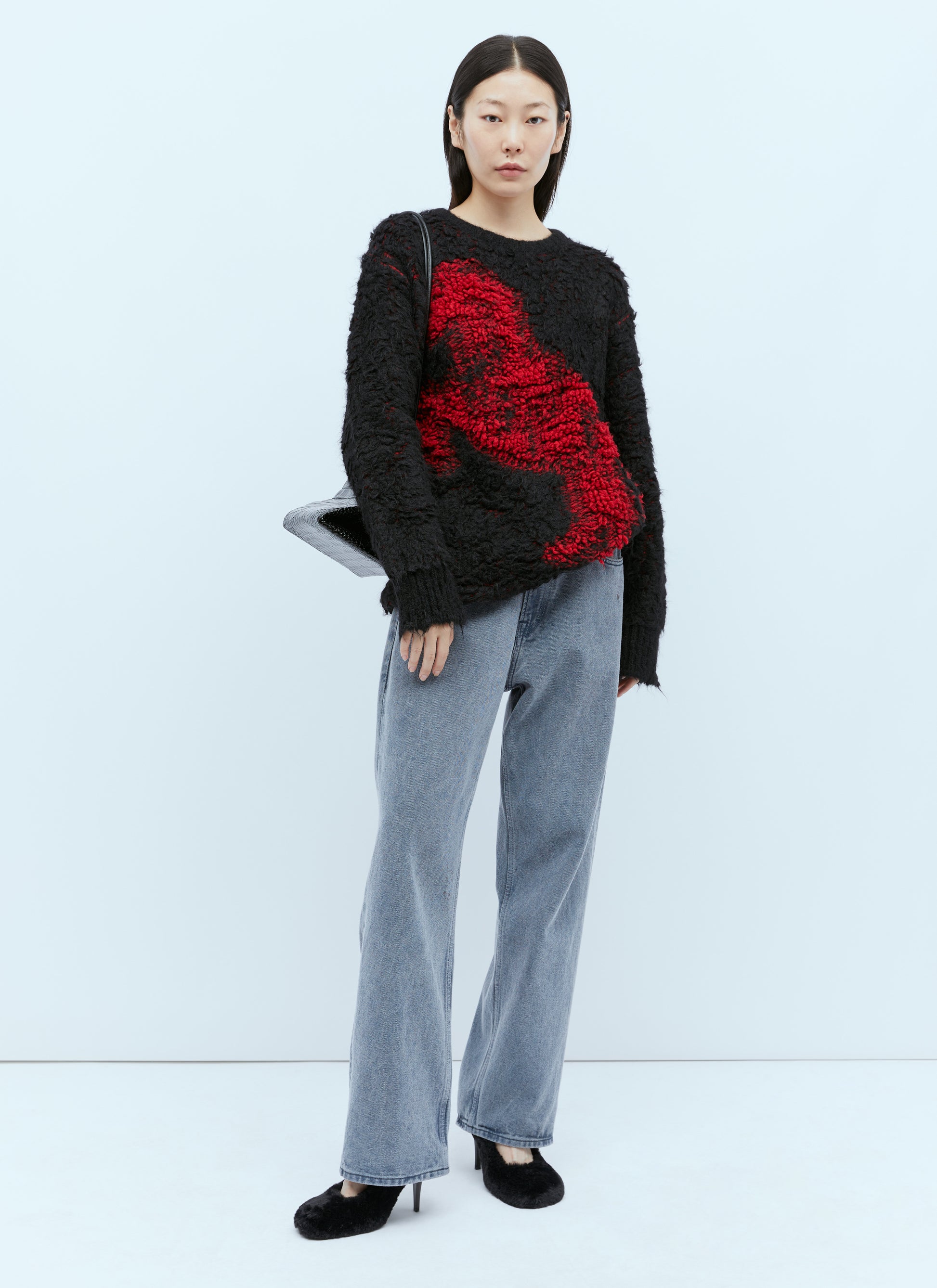 Stella Mccartney Women Ryder Faux Fur High Heels STELLA MCCARTNEY