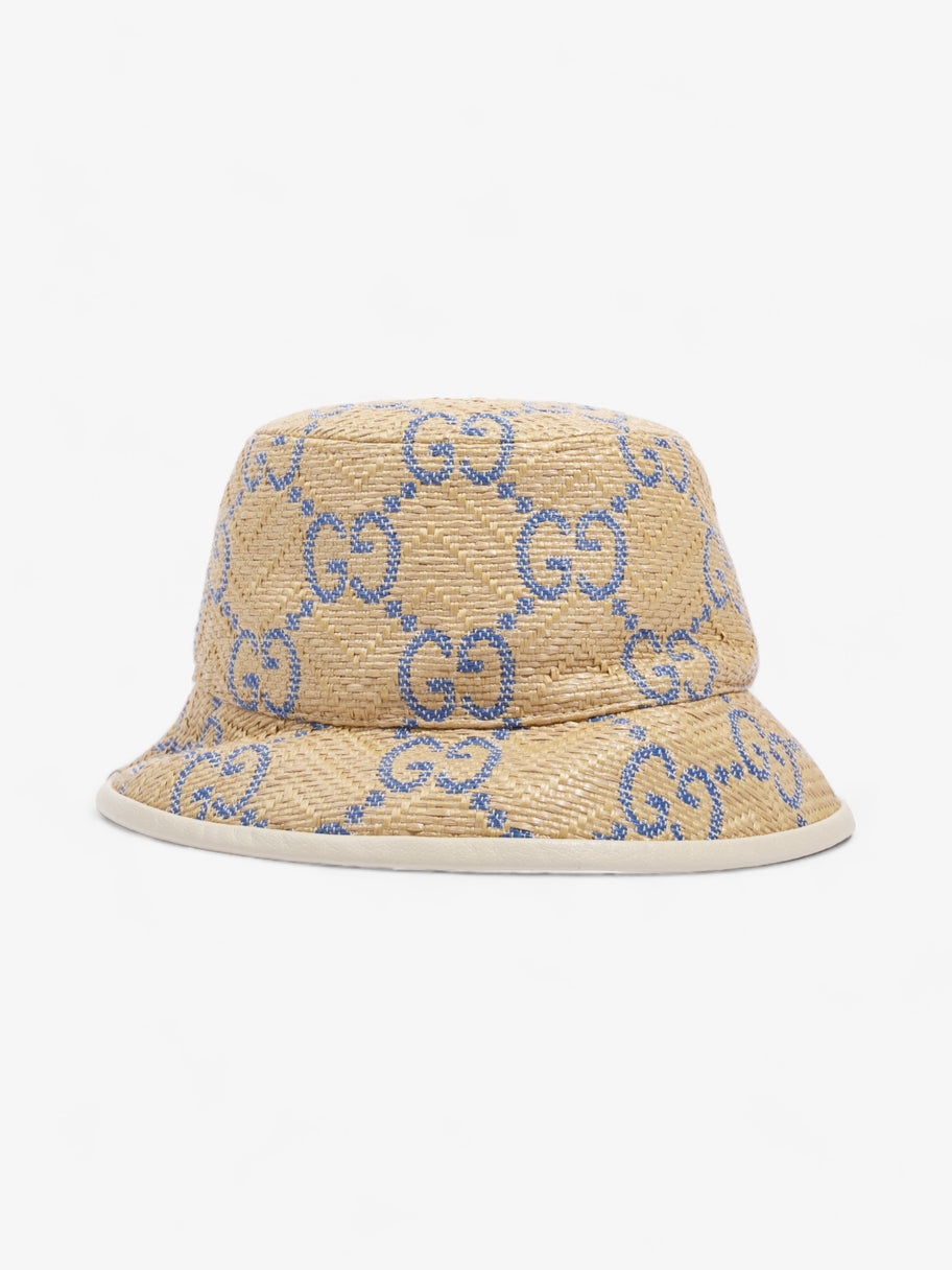 Gucci Women Gg Raffia Effect Bucket Hat GUCCI
