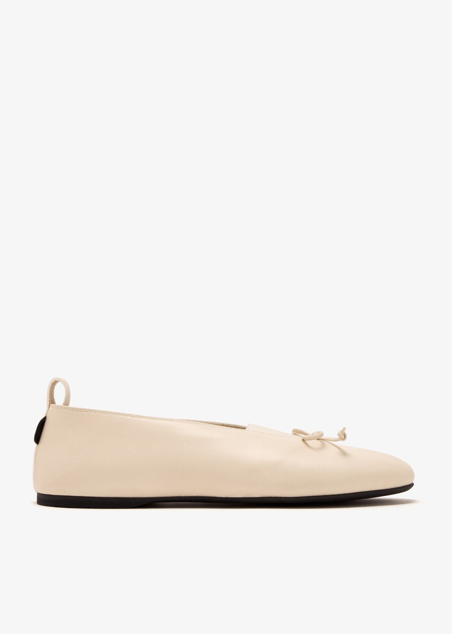 Miu Miu Women Ivory Nappa Ballerinas MIU MIU