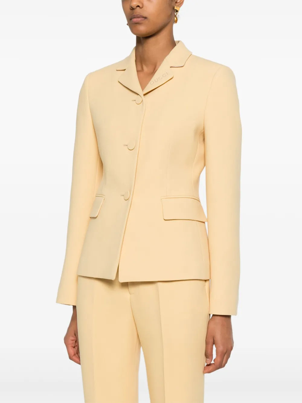 Gucci Women Crepe Wool Blazer GUCCI