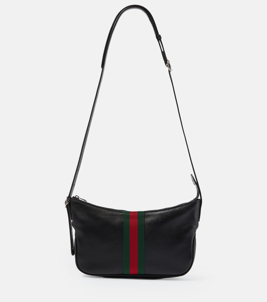 Gucci Women Lunetta Small Leather Crossbody Bag GUCCI