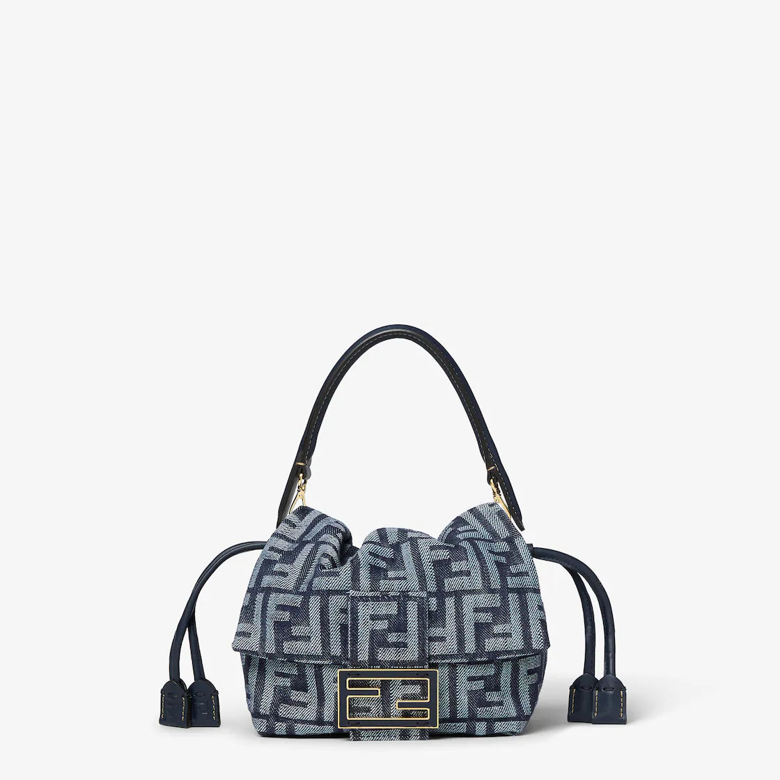 Fendi Women Mamma Baguette Small Leather Handbag FENDI