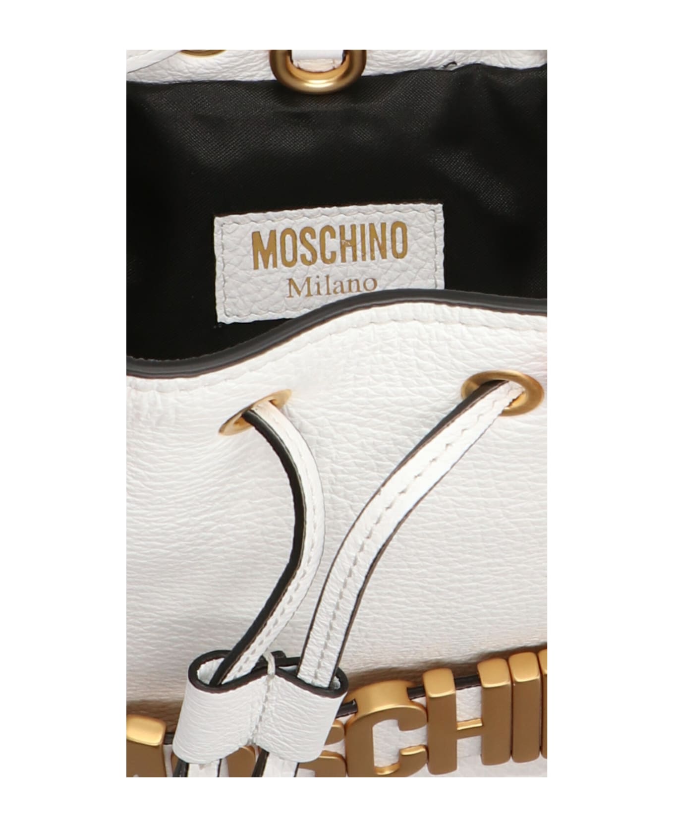 Moschino Women Logo Bucket Bag MOSCHINO
