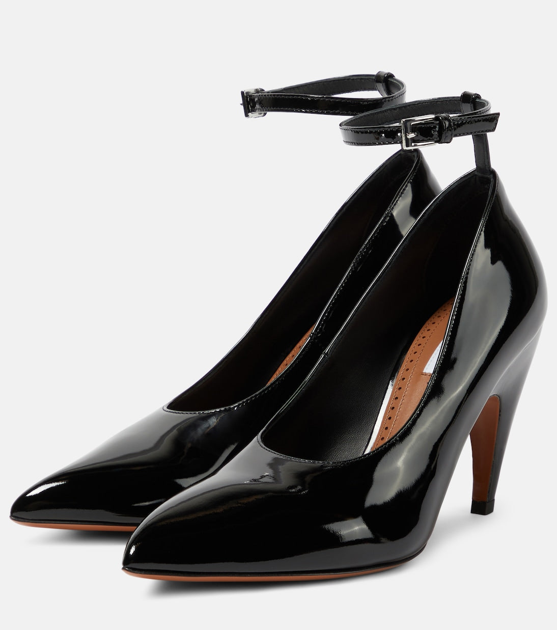 Alaia Women Shark Patent Leather Pumps ALAIA