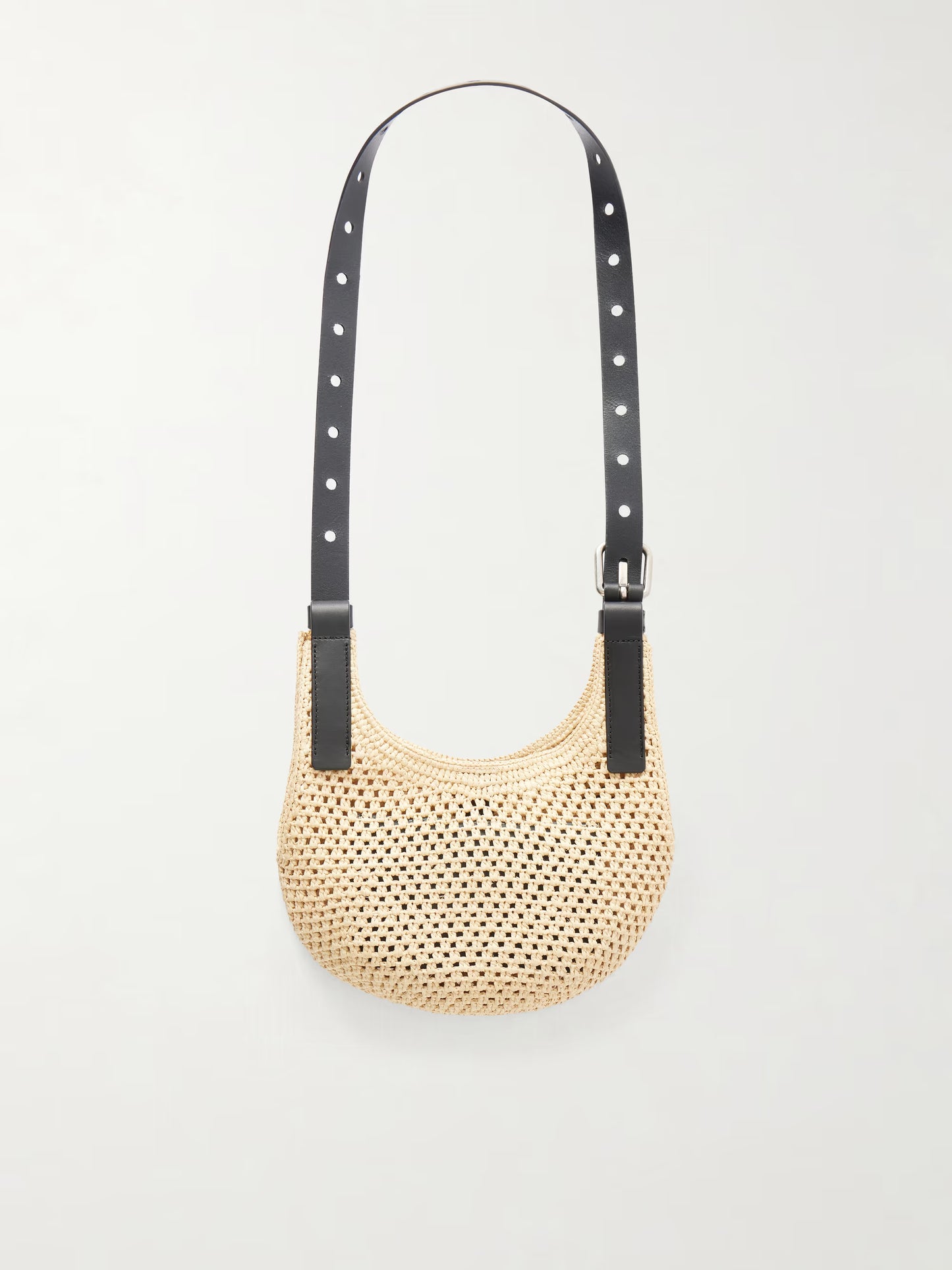 Loewe Women Punch Hole Mini Rafia Crossbody Bag LOEWE