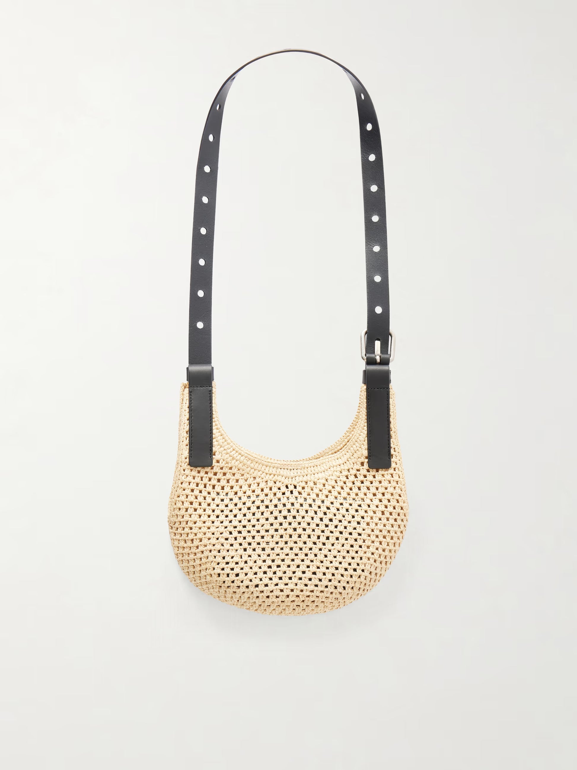 Loewe Women Punch Hole Mini Rafia Crossbody Bag LOEWE