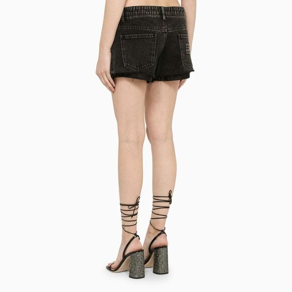 Miu Miu Women Denim Shorts Women MIU MIU
