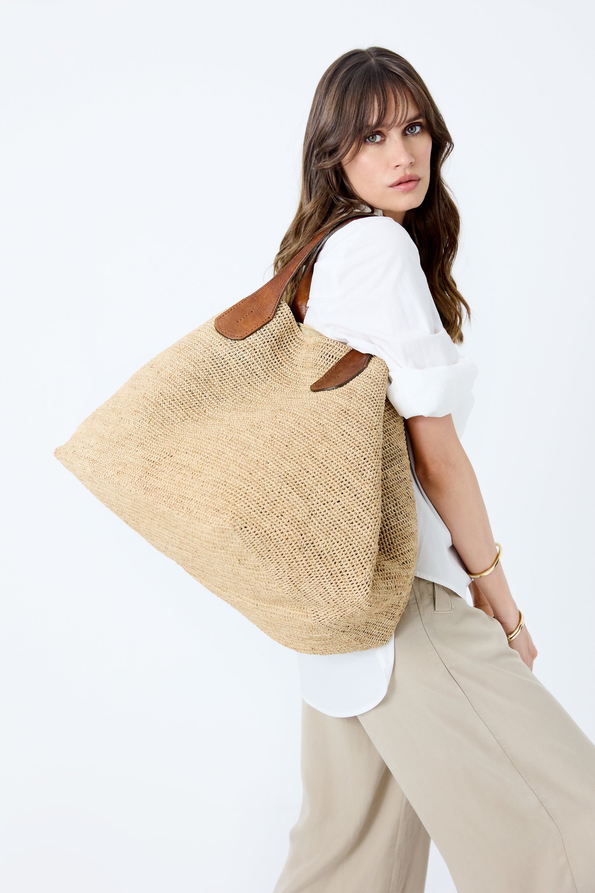 I Beliv Women Rio Tea Raffia Crochet Bag I Beliv