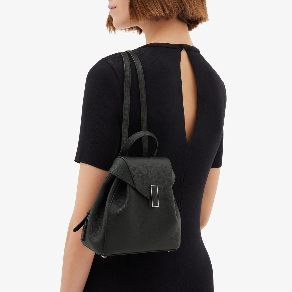 Valextra Women Iside Mini Leather Backpack Valextra