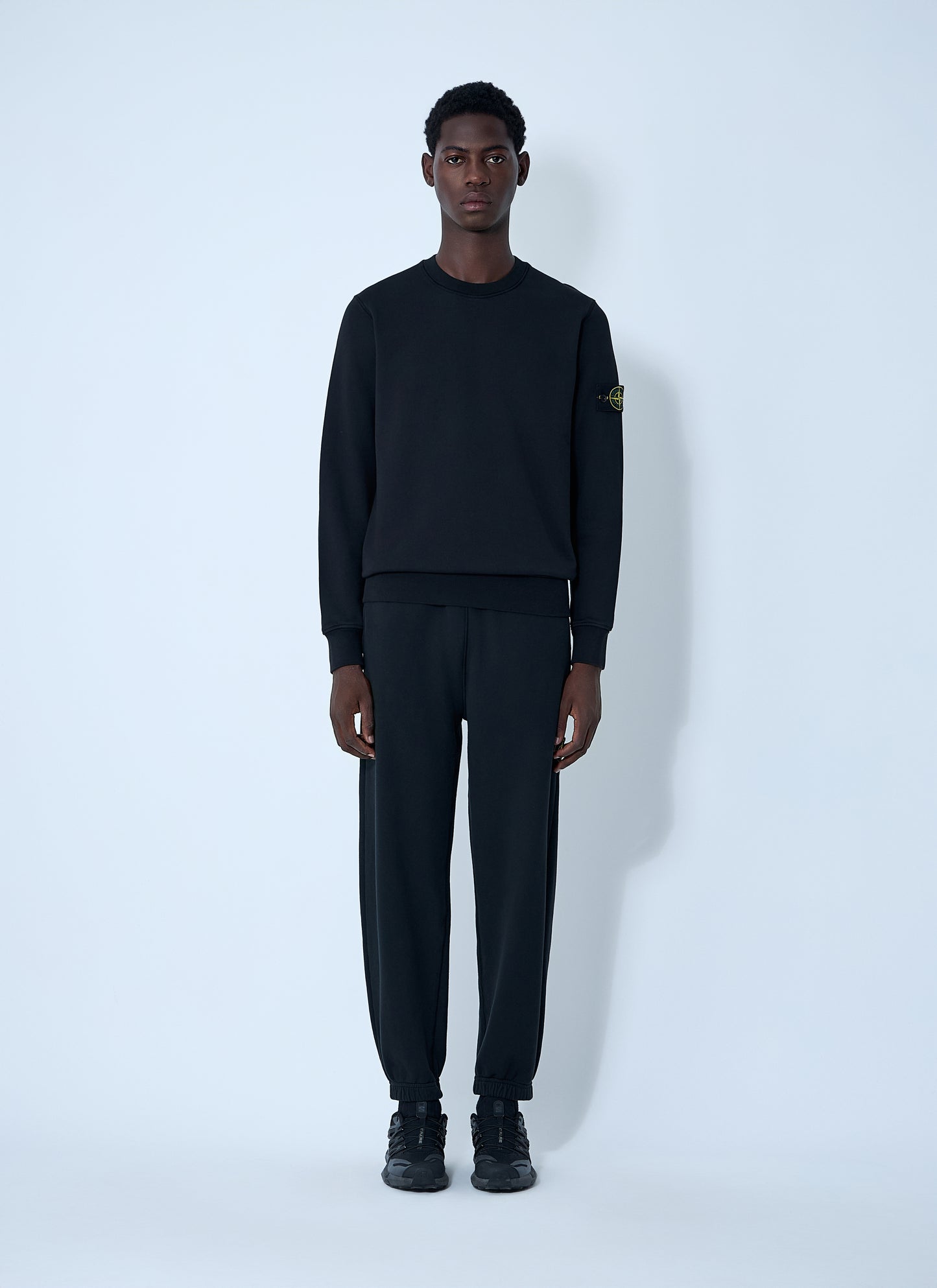 Stone Island Men Logo Patch Sweatshirt STONE ISLAND