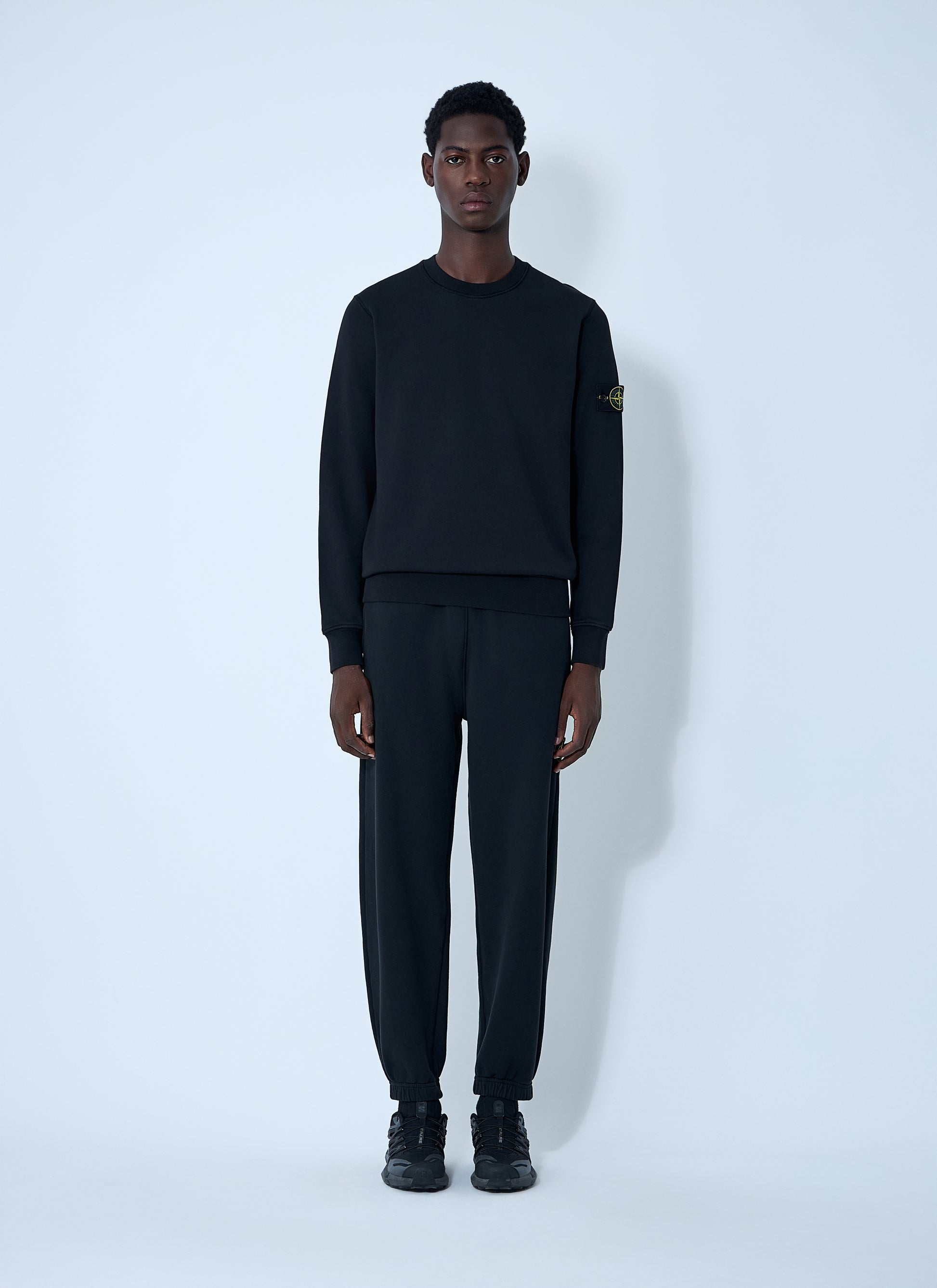 Stone Island Men Logo Patch Sweatshirt STONE ISLAND