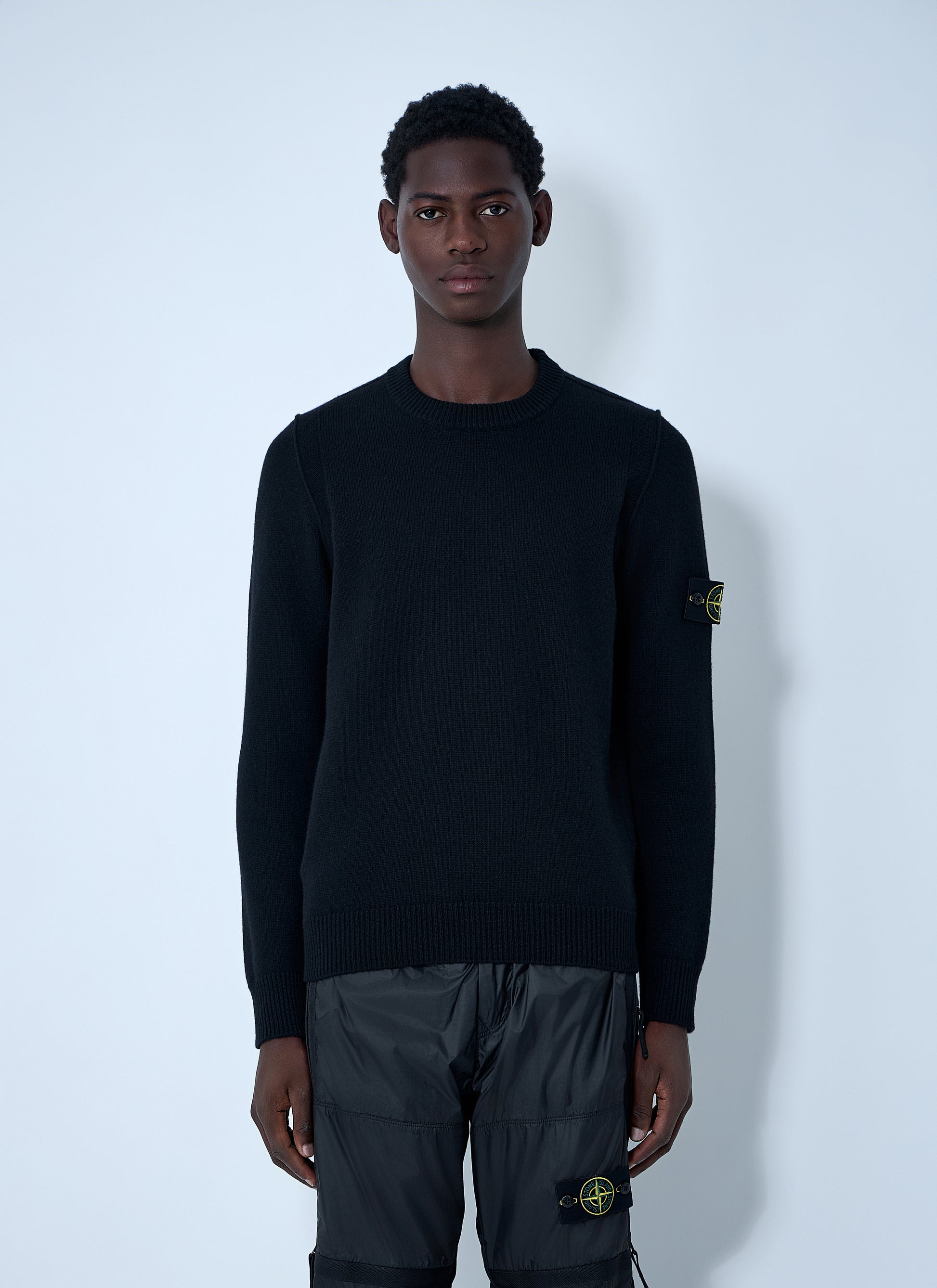 Stone Island Men Wool-Blend Sweater STONE ISLAND