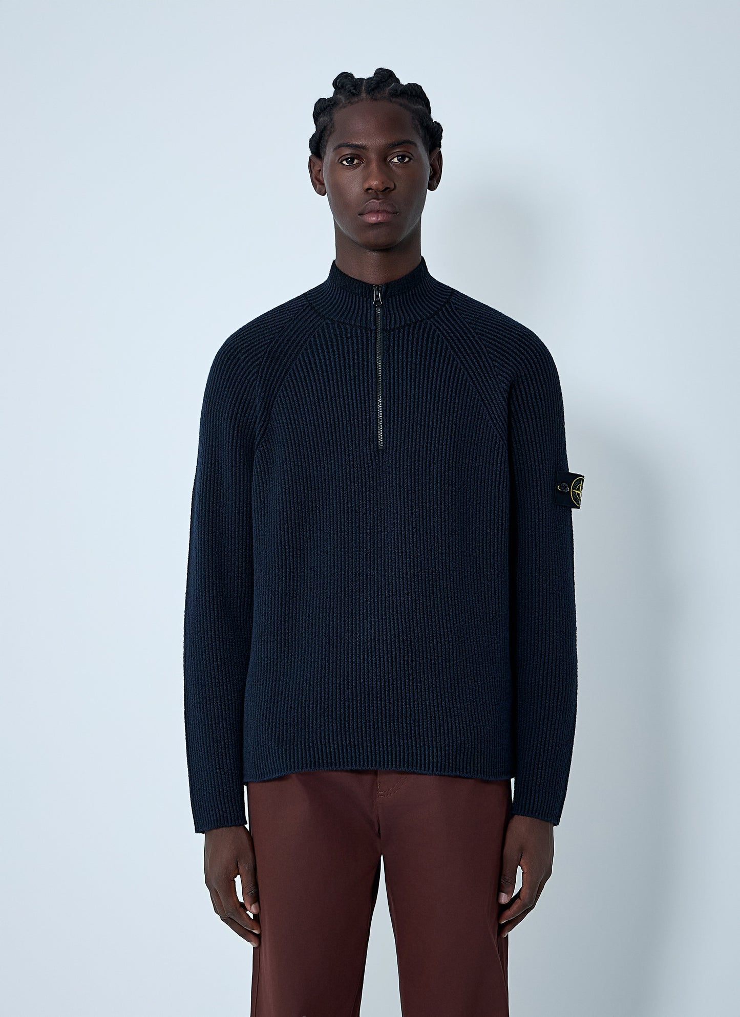Stone Island Men Compass Patch Polo Shirt STONE ISLAND