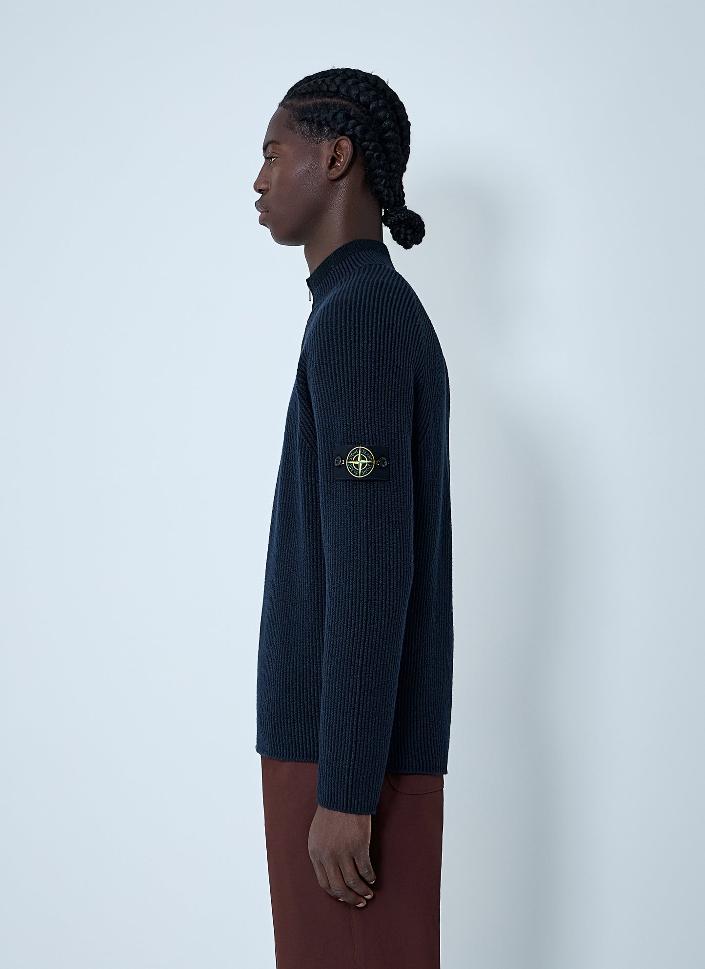 Stone Island Men Compass Patch Polo Shirt STONE ISLAND