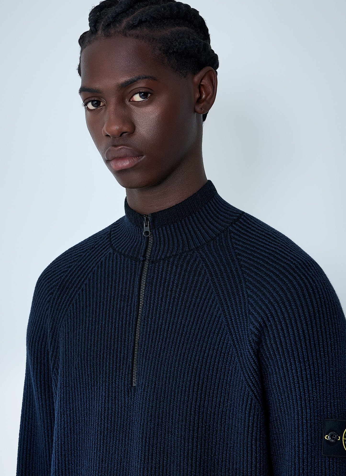 Stone Island Men Compass Patch Polo Shirt STONE ISLAND