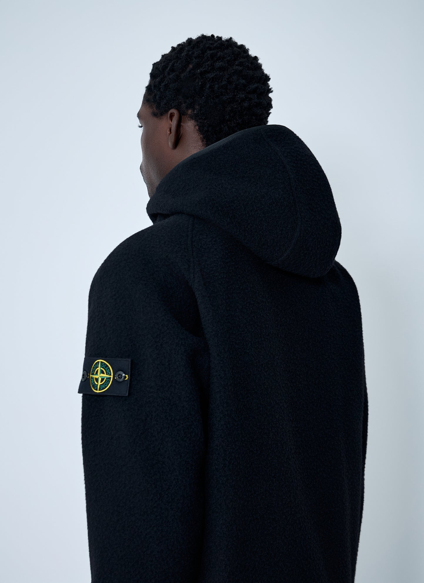 Stone Island Men Ratinated Cloth Jacket STONE ISLAND