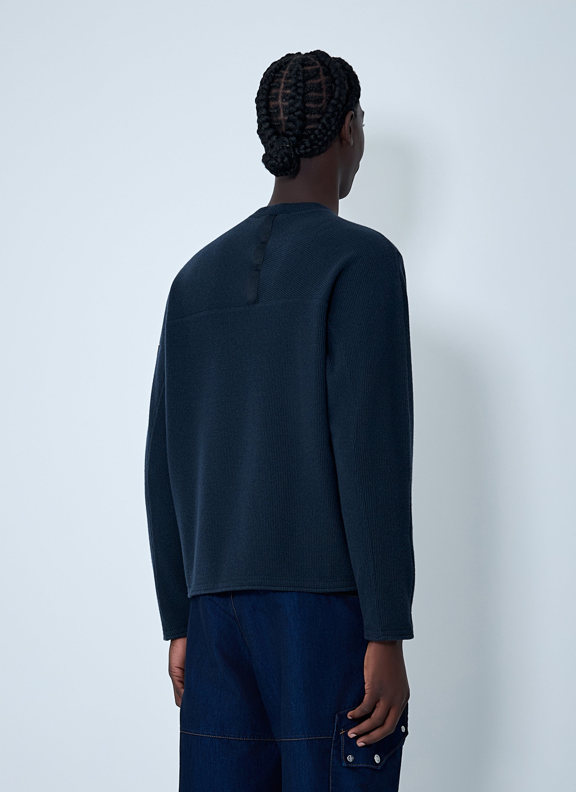 Stone Island Men Crewneck Knit Jumper STONE ISLAND