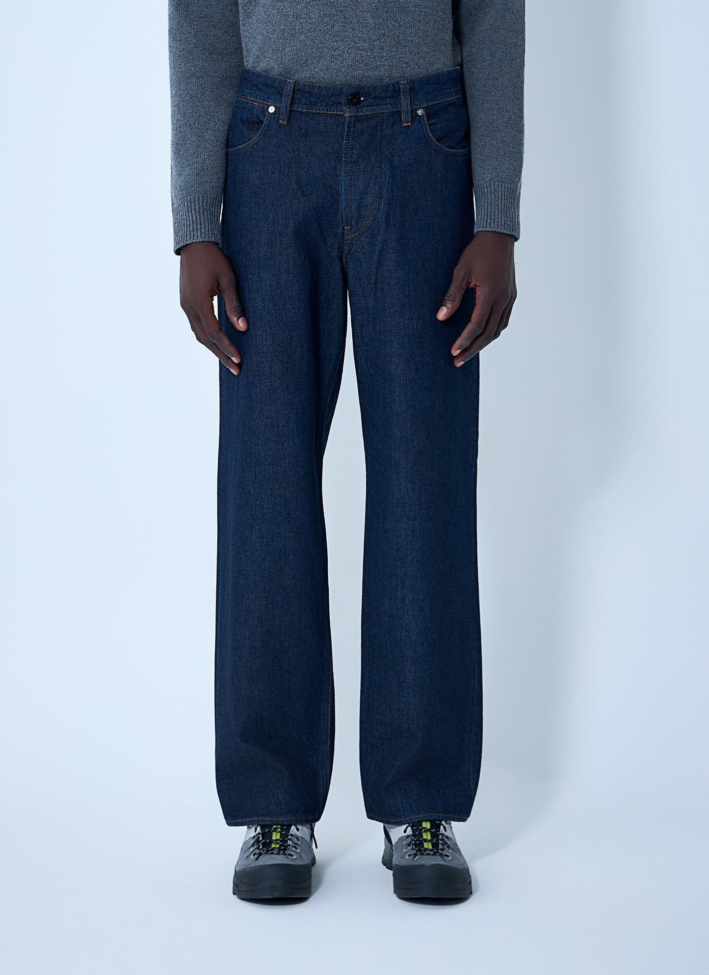 Stone Island Men Compass Patch Jeans STONE ISLAND