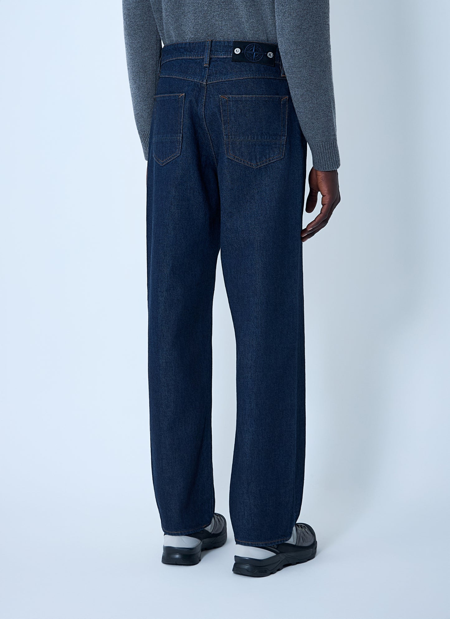 Stone Island Men Compass Patch Jeans STONE ISLAND
