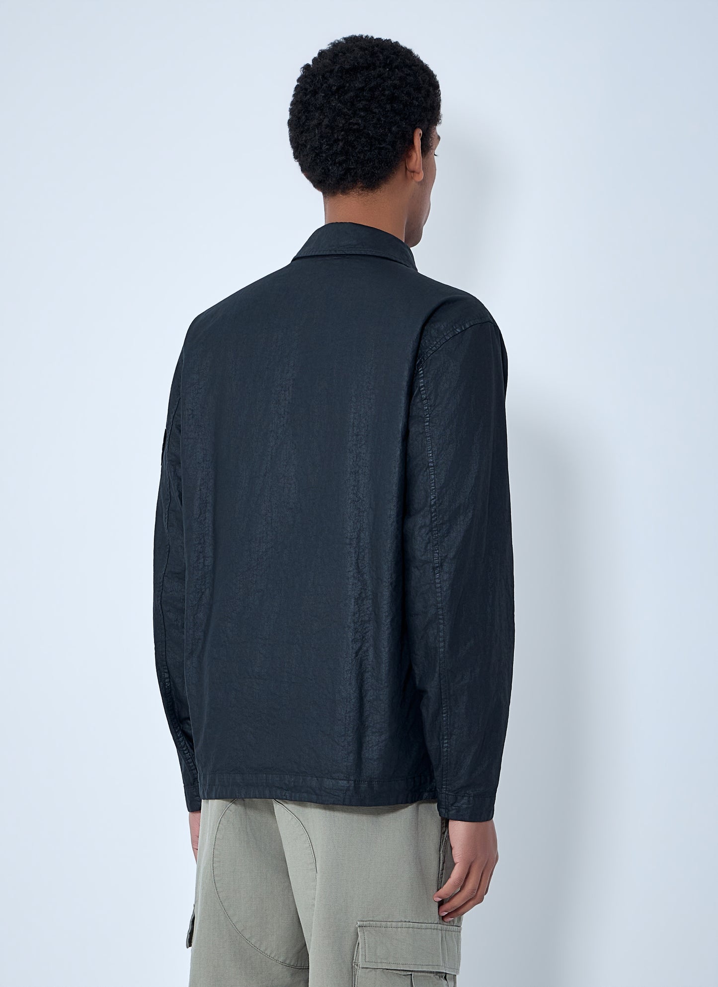 Stone Island Men Technical Nylon Overshirt STONE ISLAND