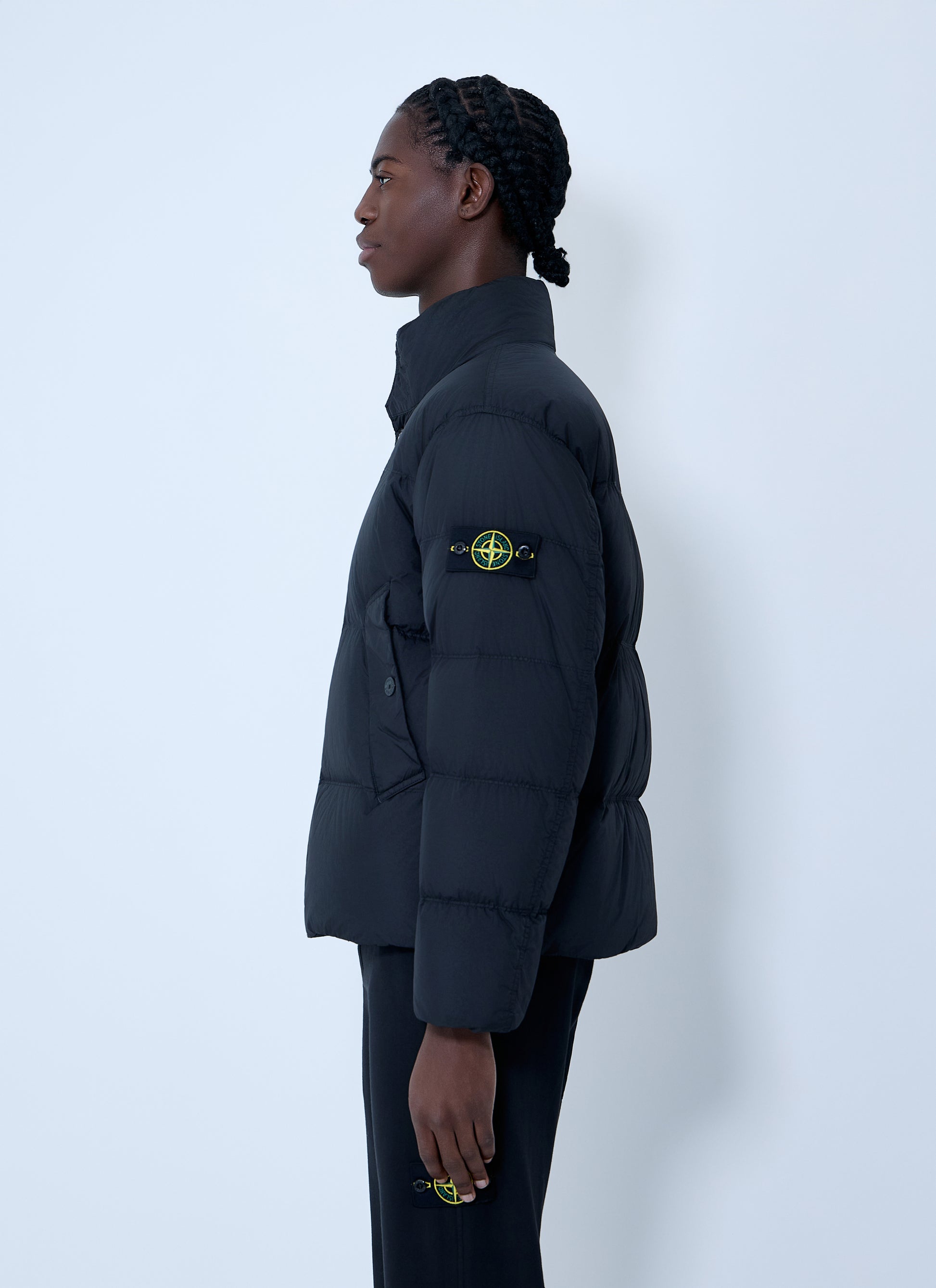 Stone Island Men Short Down Jacket STONE ISLAND