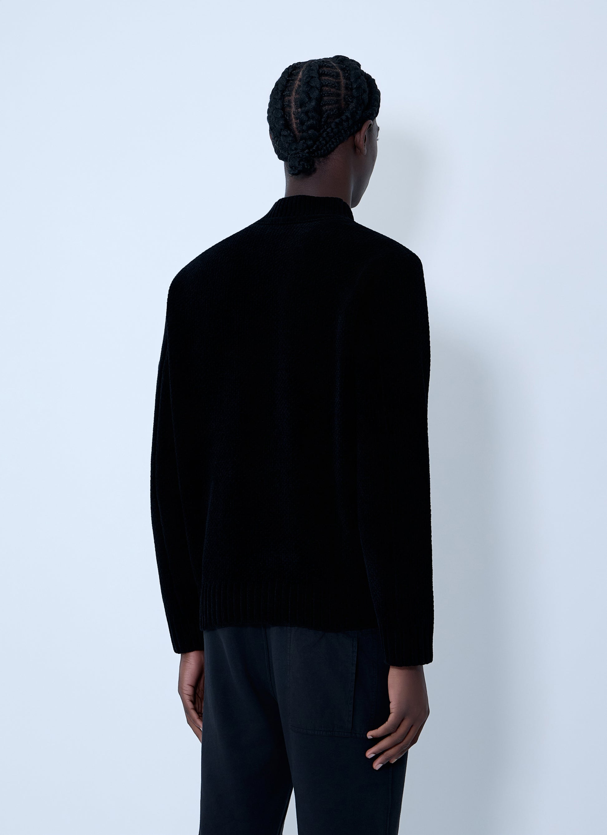 Stone Island Men Logo Patch Sweater STONE ISLAND