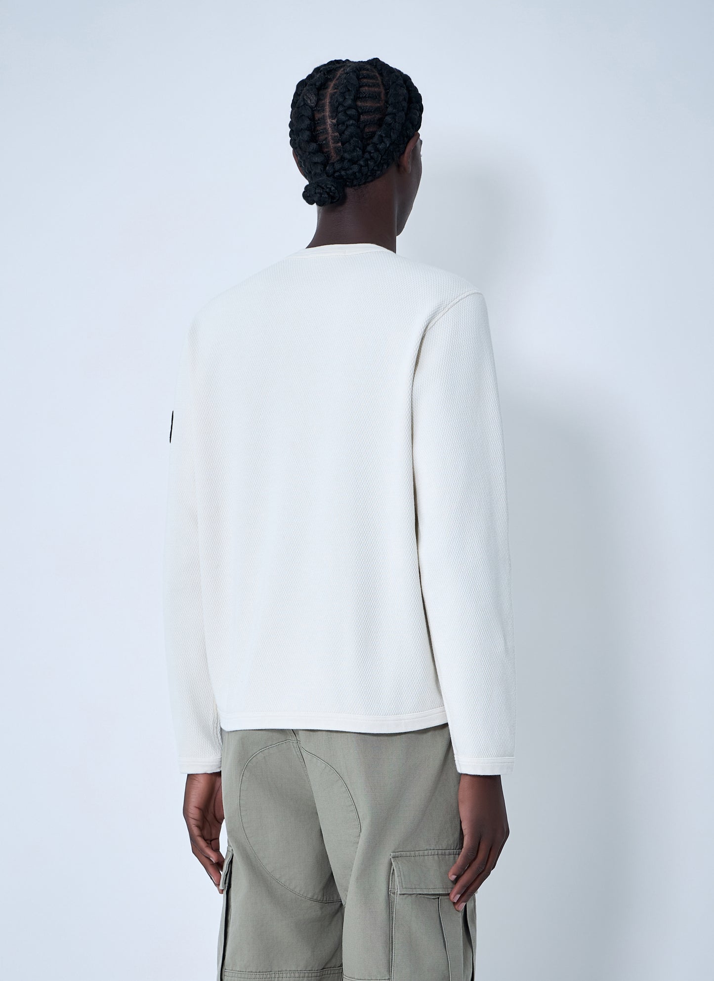 Stone Island Men Logo Patch Sweatshirt STONE ISLAND