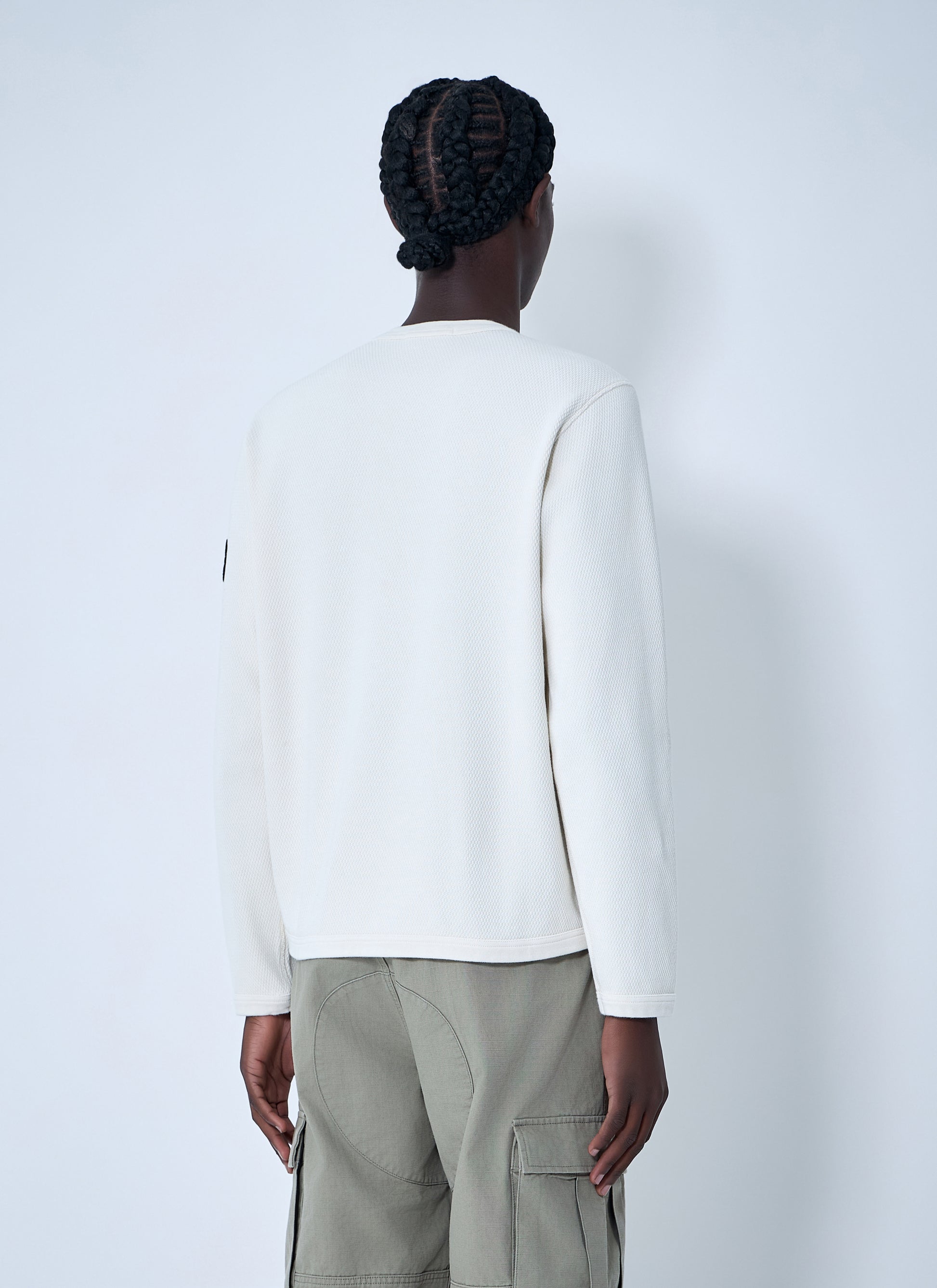 Stone Island Men Logo Patch Sweatshirt STONE ISLAND