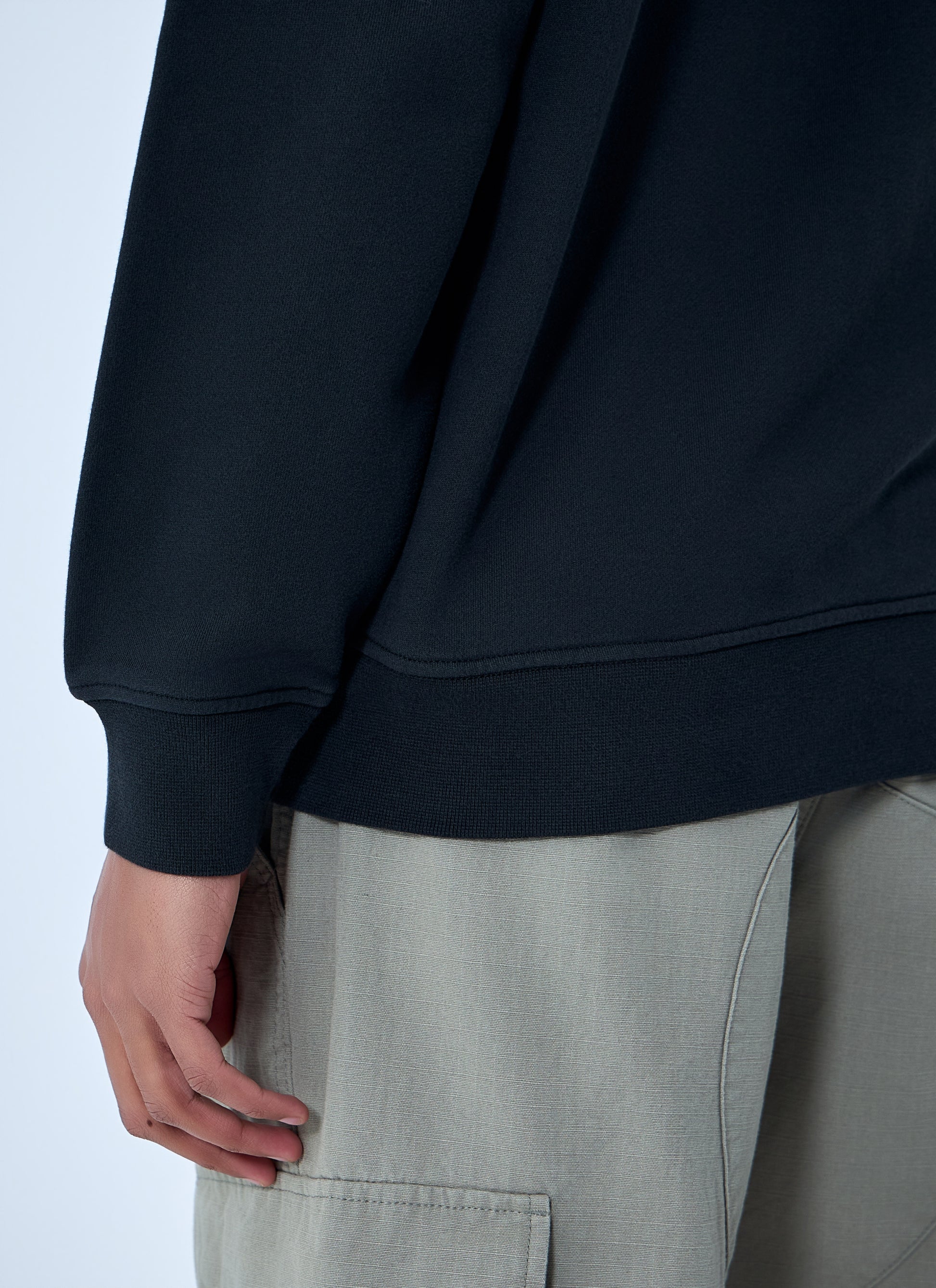 Stone Island Men Logo Motif Sweatshirt STONE ISLAND