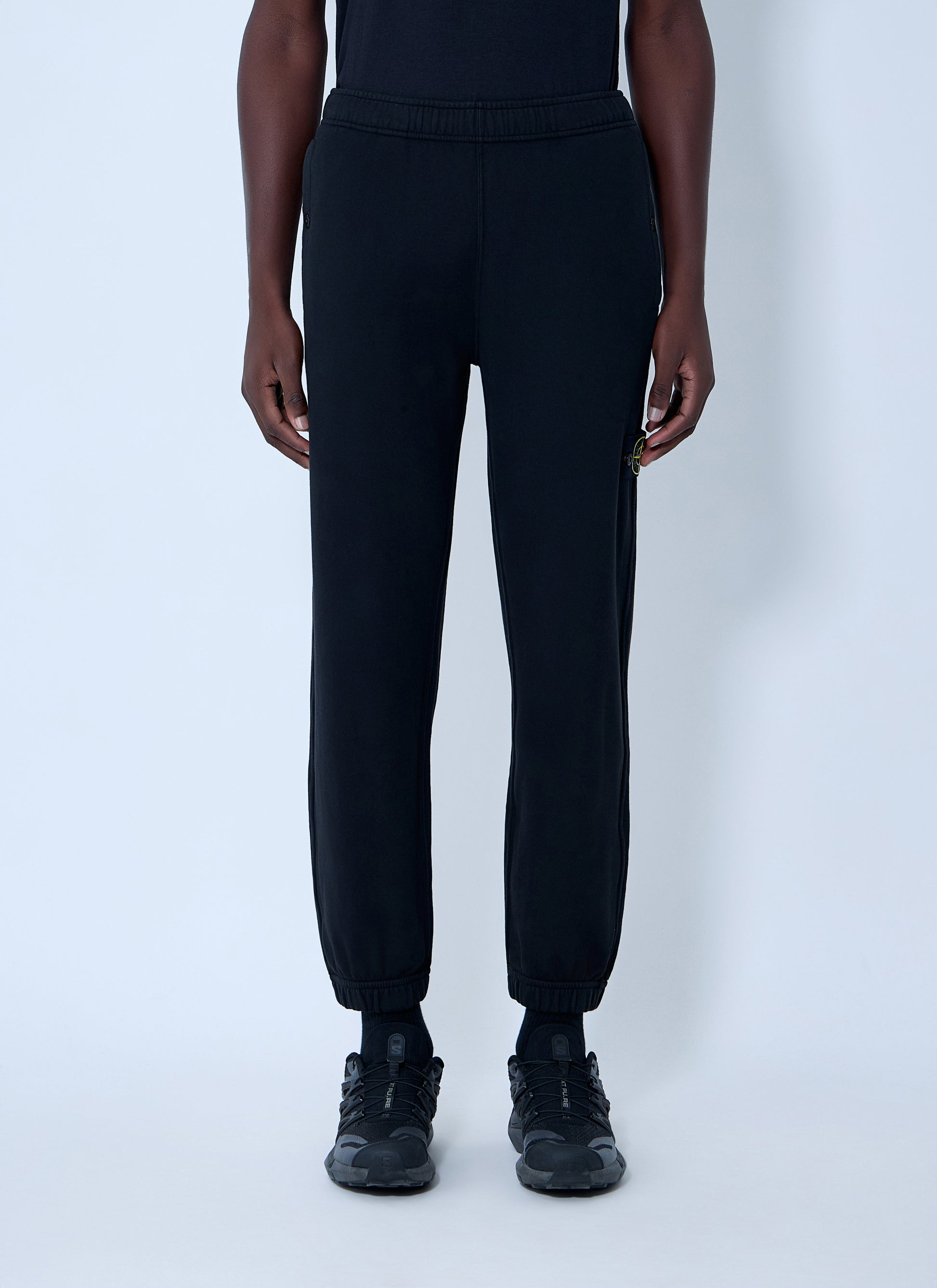 Stone Island Men Logo Patch Track Pants STONE ISLAND
